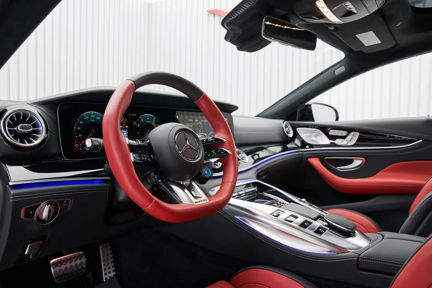 2023 Mercedes-AMG GT 53 4-door offered by a specialist dealer in Dubai, United Arab Emirates, photo 9 of 10