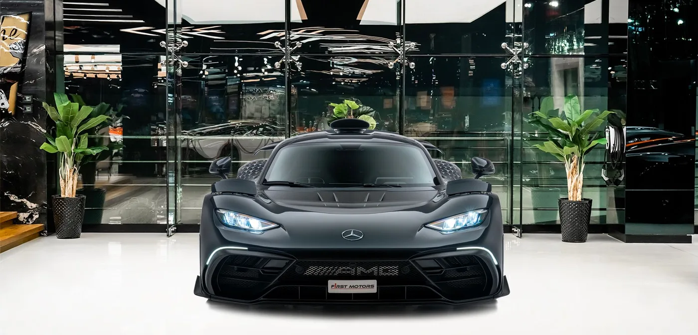 2023 Mercedes-AMG ONE angeboten von einem Fachhändler in Dubai, Vereinigte Arabische Emirate, Außenansicht 3