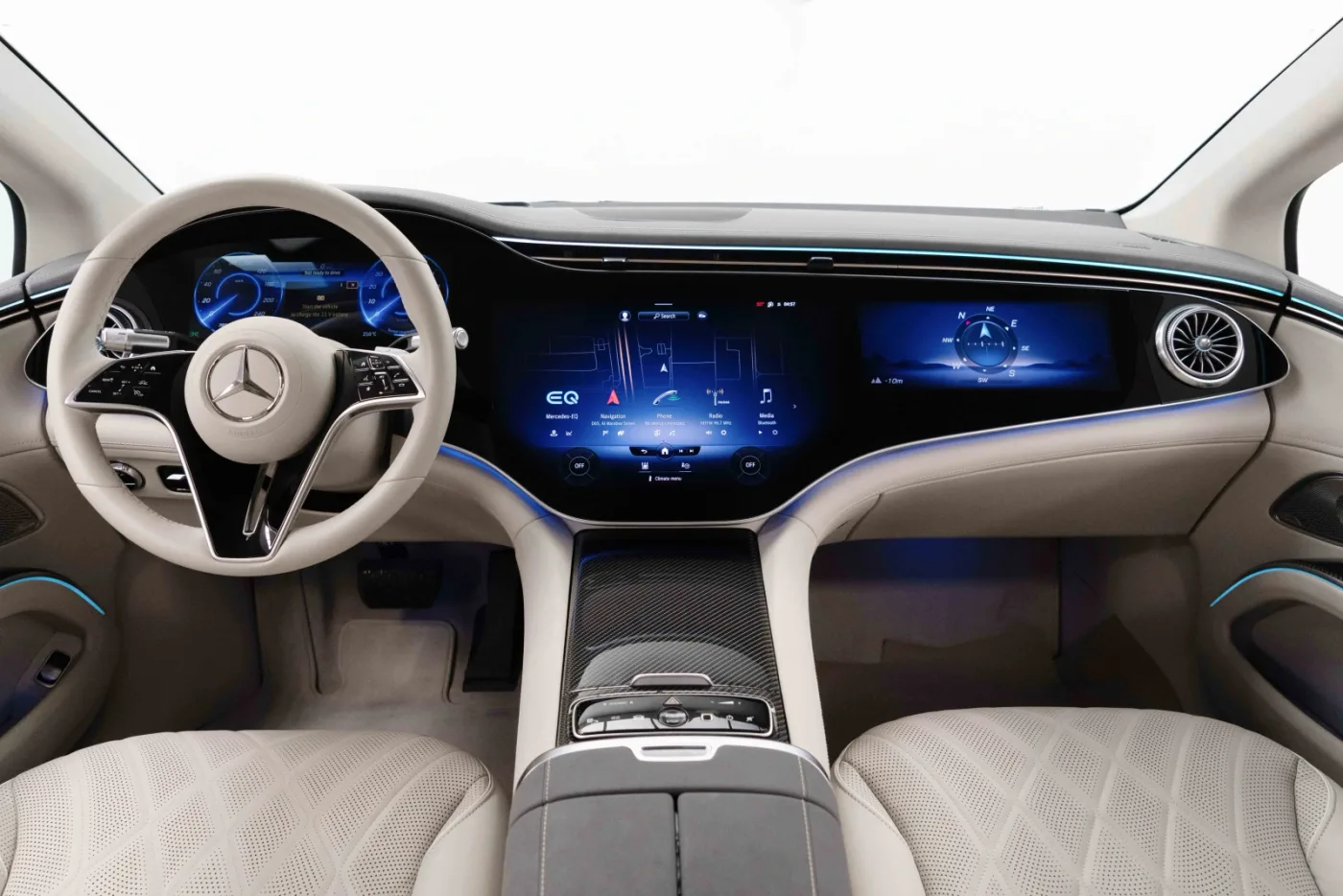 2023 Mercedes-Benz EQS 580 4MATIC offered by a specialist dealer in Dubai, United Arab Emirates, photo 10 of 10