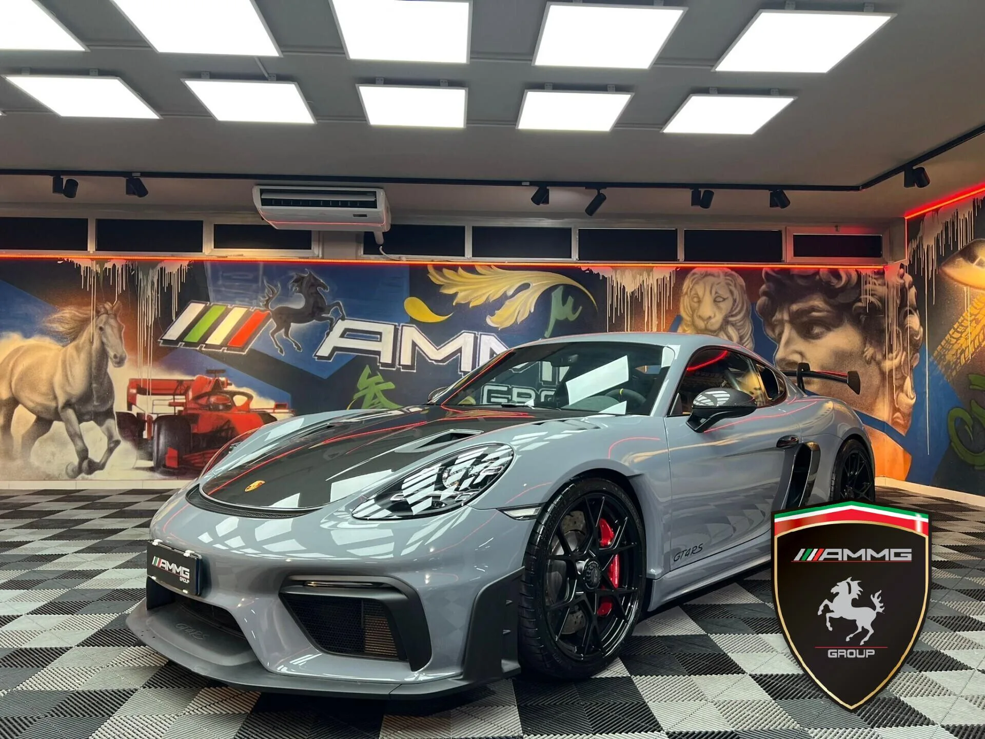 2023 Porsche 718 Cayman GT4 RS Weissach offered by a specialist dealer in Calenzano, Italy, main photo