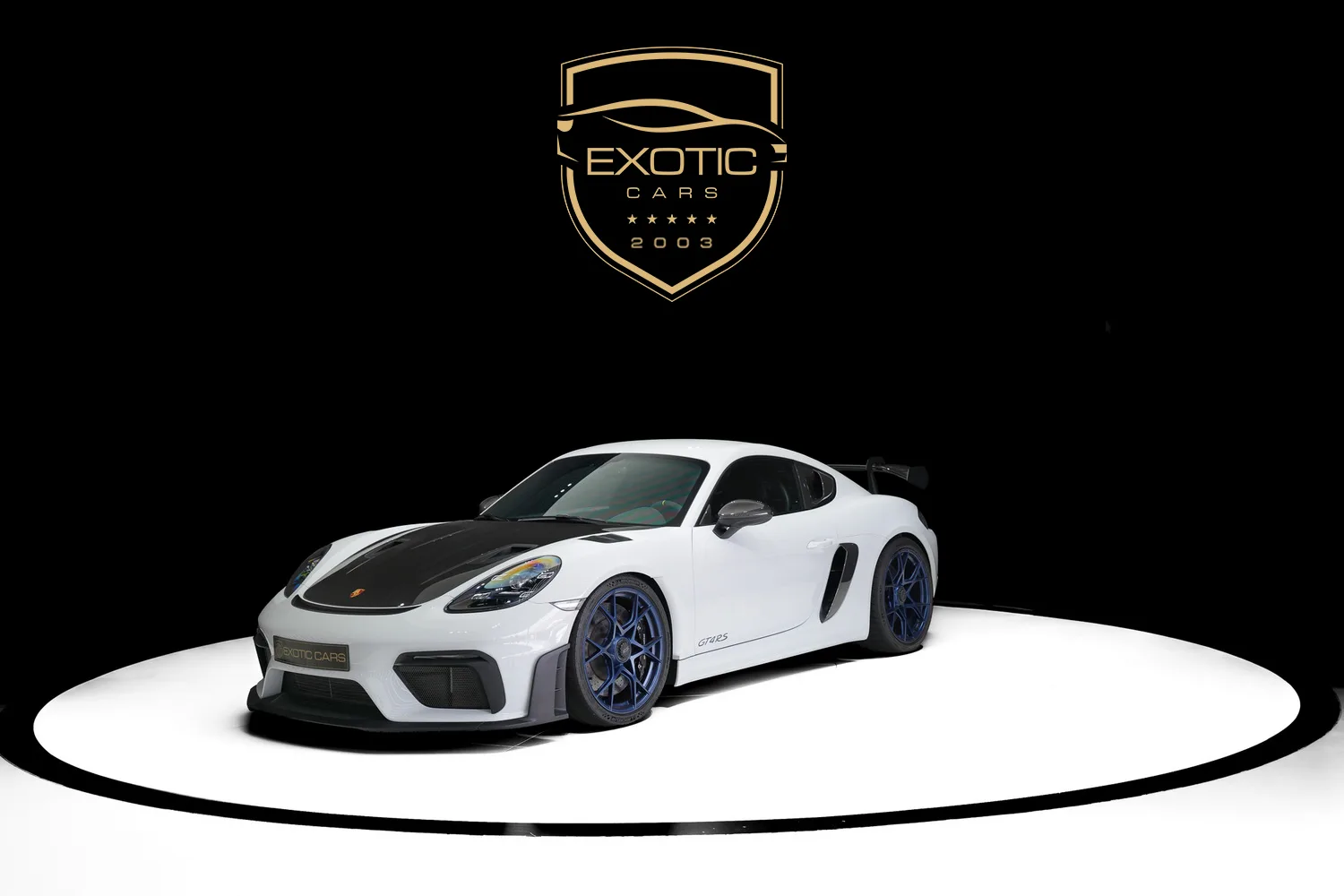 2023 Porsche 718 Cayman GT4 RS Weissach Package offered by a specialist dealer in Dubai, United Arab Emirates, main photo