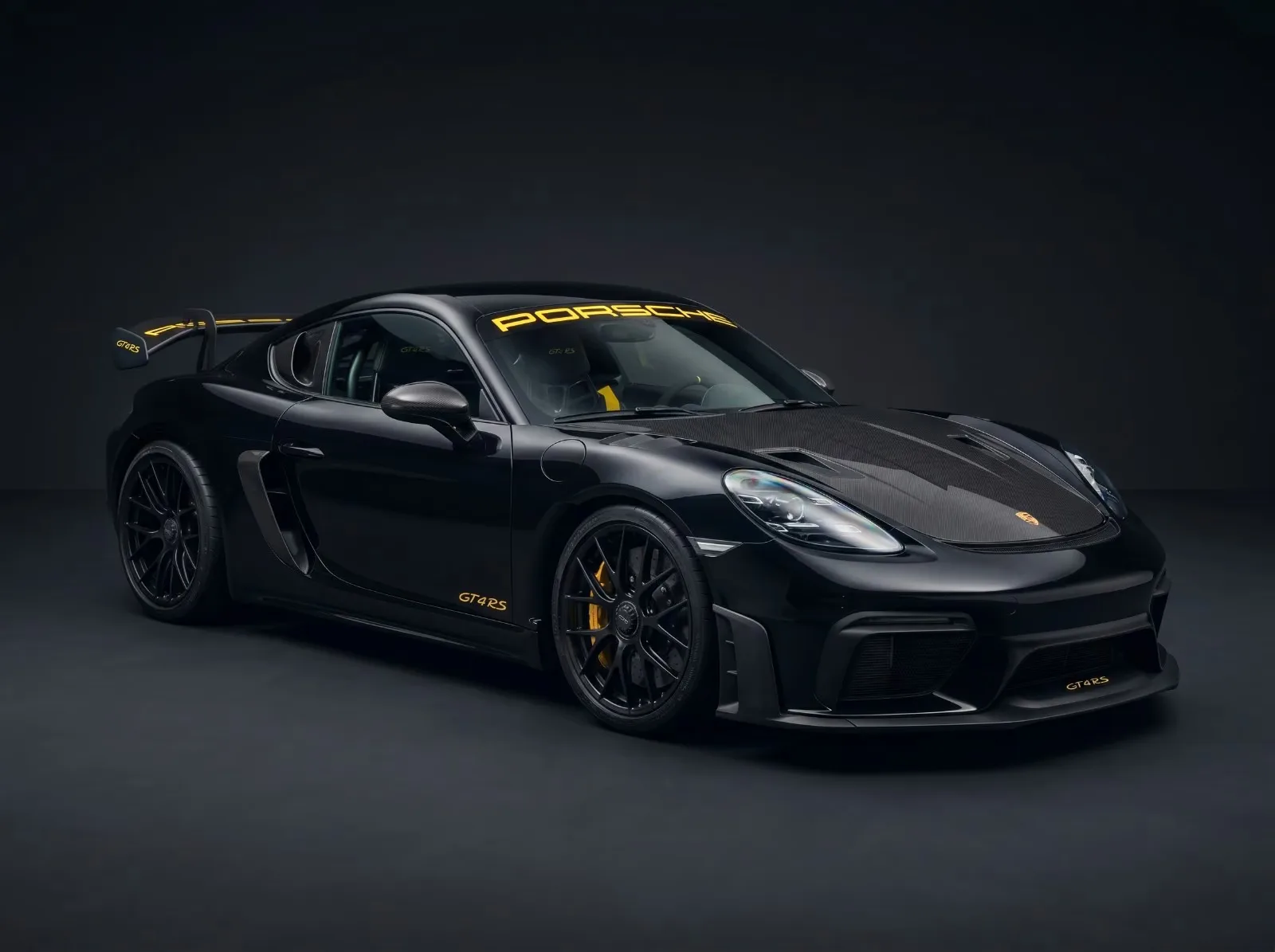 2023 Porsche 718 Cayman GT4 RS Weissach angeboten von einem Fachhändler in Ellerbek, Deutschland, Hauptfoto
