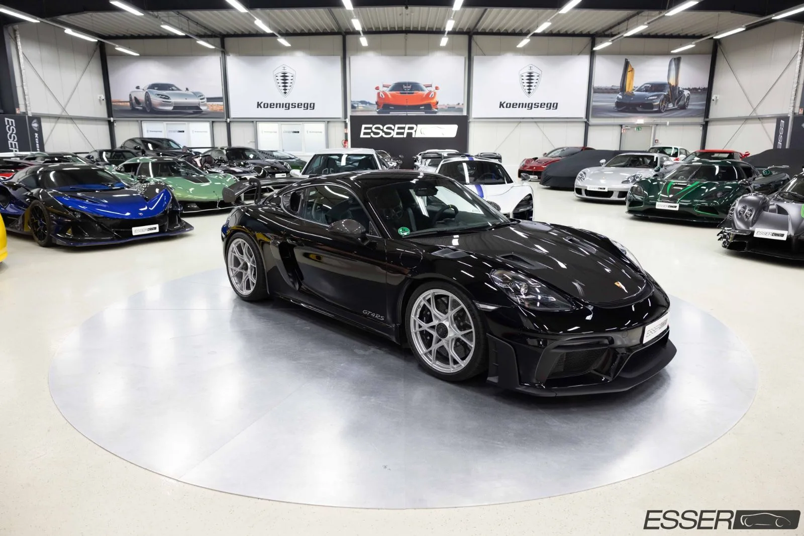 2023 Porsche 718 Cayman GT4 RS Weissach package angeboten von einem Fachhändler in Alsdorf, Deutschland, Hauptfoto