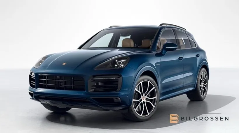 2023 Porsche Cayenne E-Hybrid Platinum Edition proposée par un concessionnaire spécialisé à Täby, Suède, photo principale
