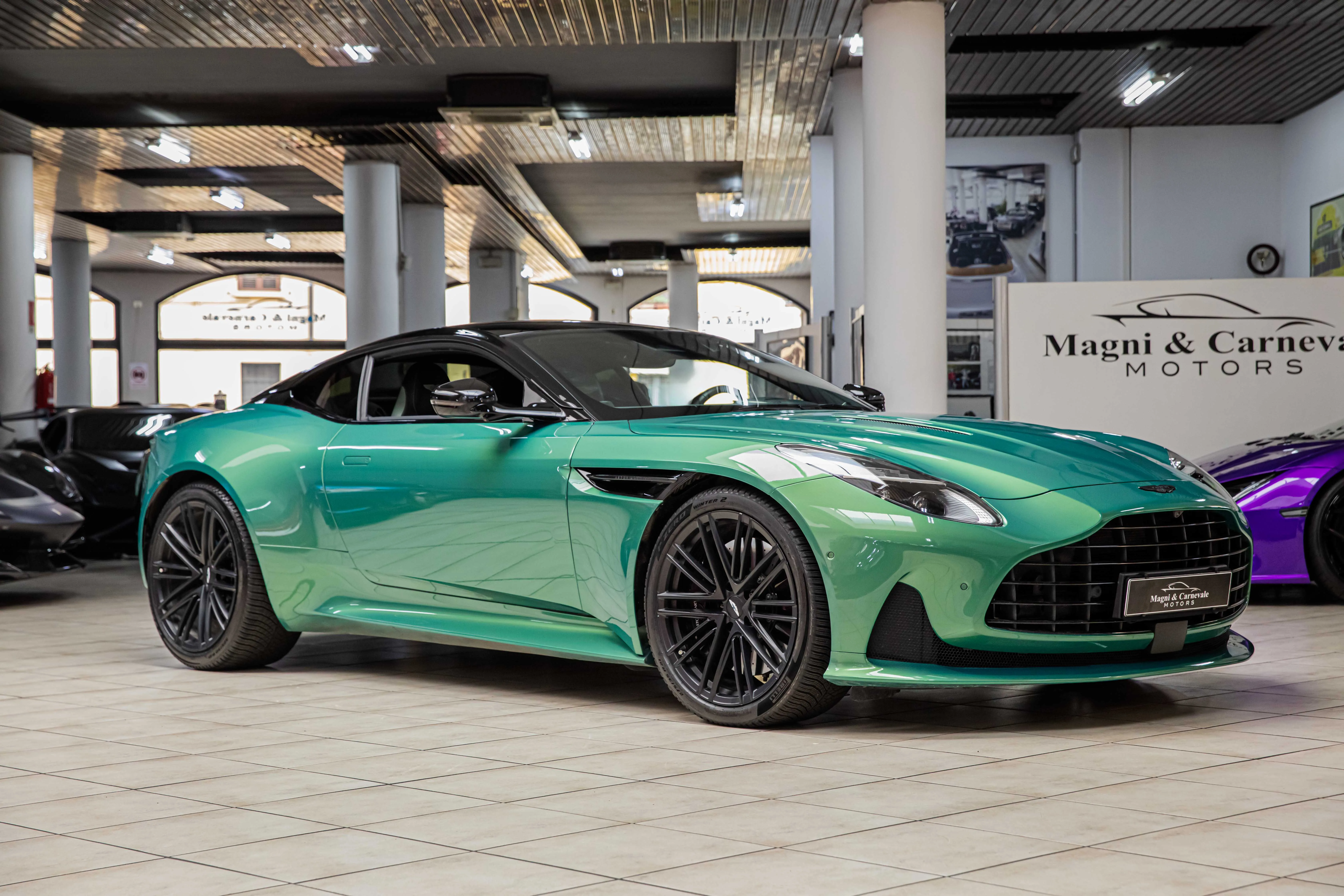 2024 Aston Martin DB12 offered by a specialist dealer in Milan, Italy, main photo