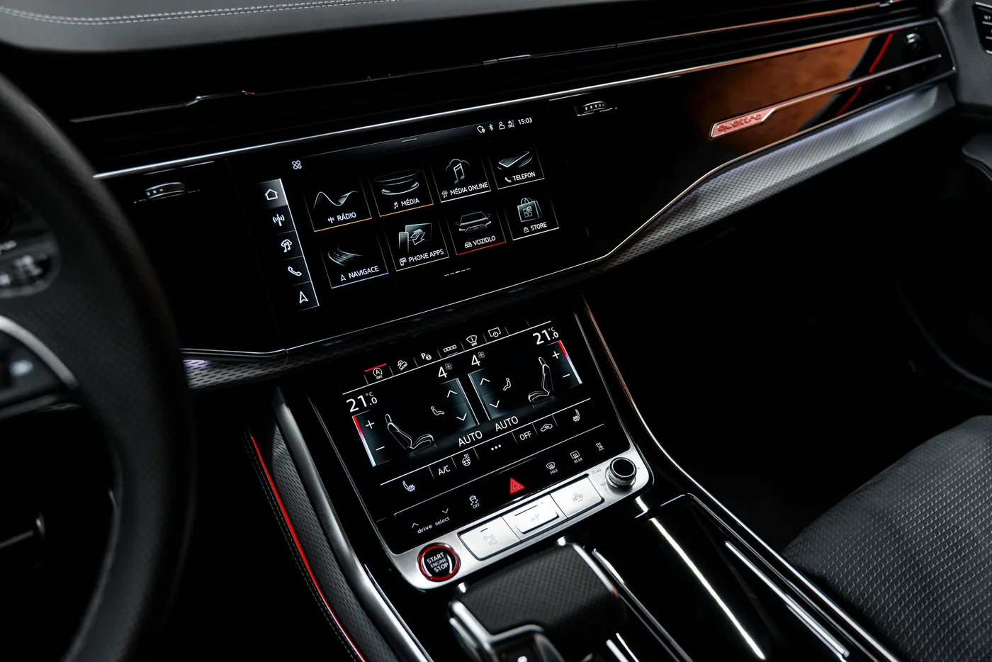 2024 Audi SQ8 angeboten von einem Fachhändler in Bratislava, Slowakei, Foto 10 von 15