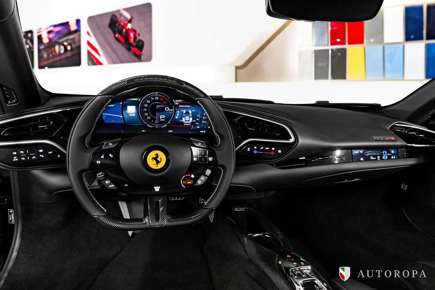2024 Ferrari 296 GTB angeboten von einem offiziellen Ferrari und Maserati-Vertragshändler in Arlöv, Schweden, Foto 7 von 10