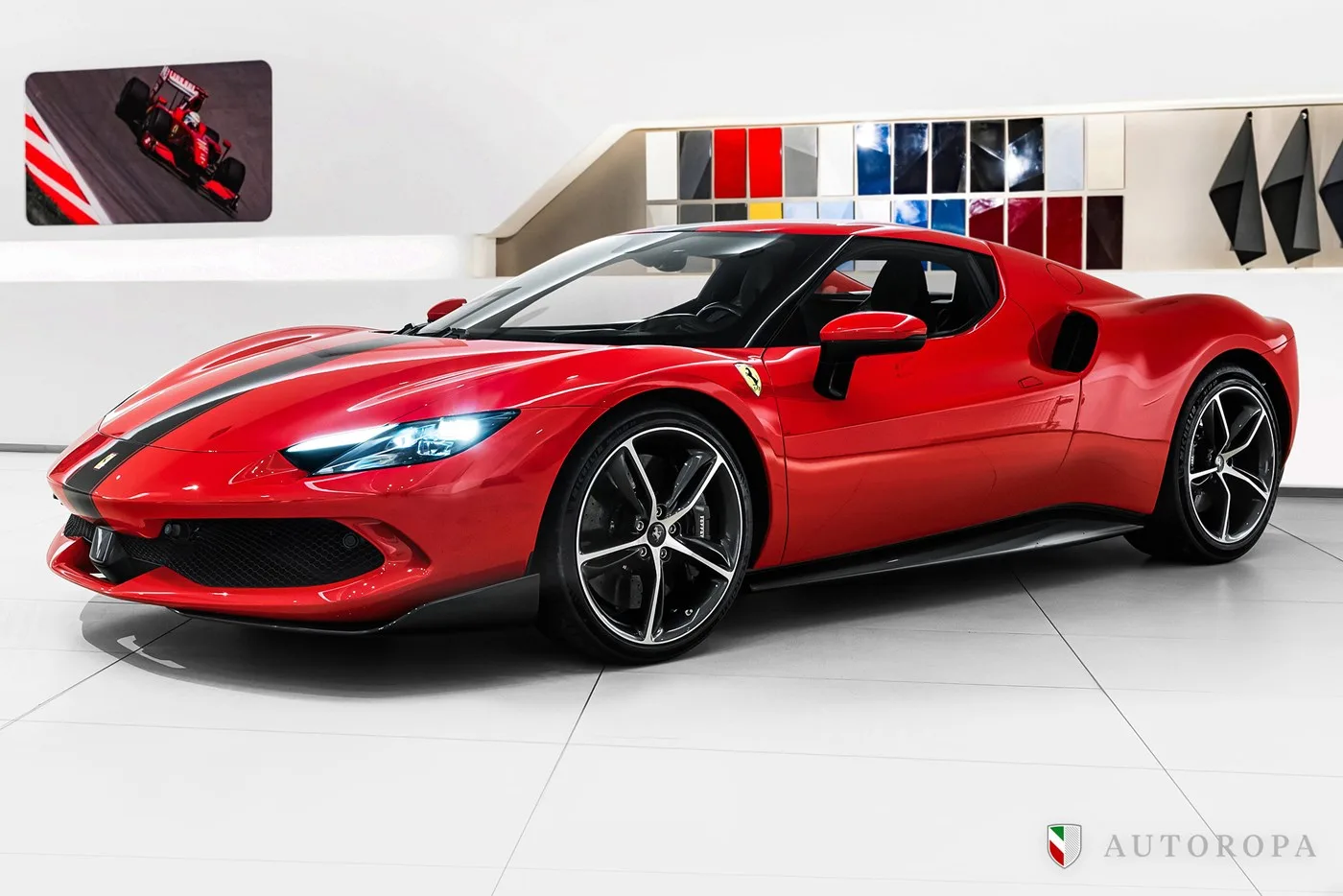 2024 Ferrari 296 GTB Assetto Fiorano angeboten von einem offiziellen Ferrari und Maserati-Vertragshändler in Stockholm, Schweden, Foto 2 von 10