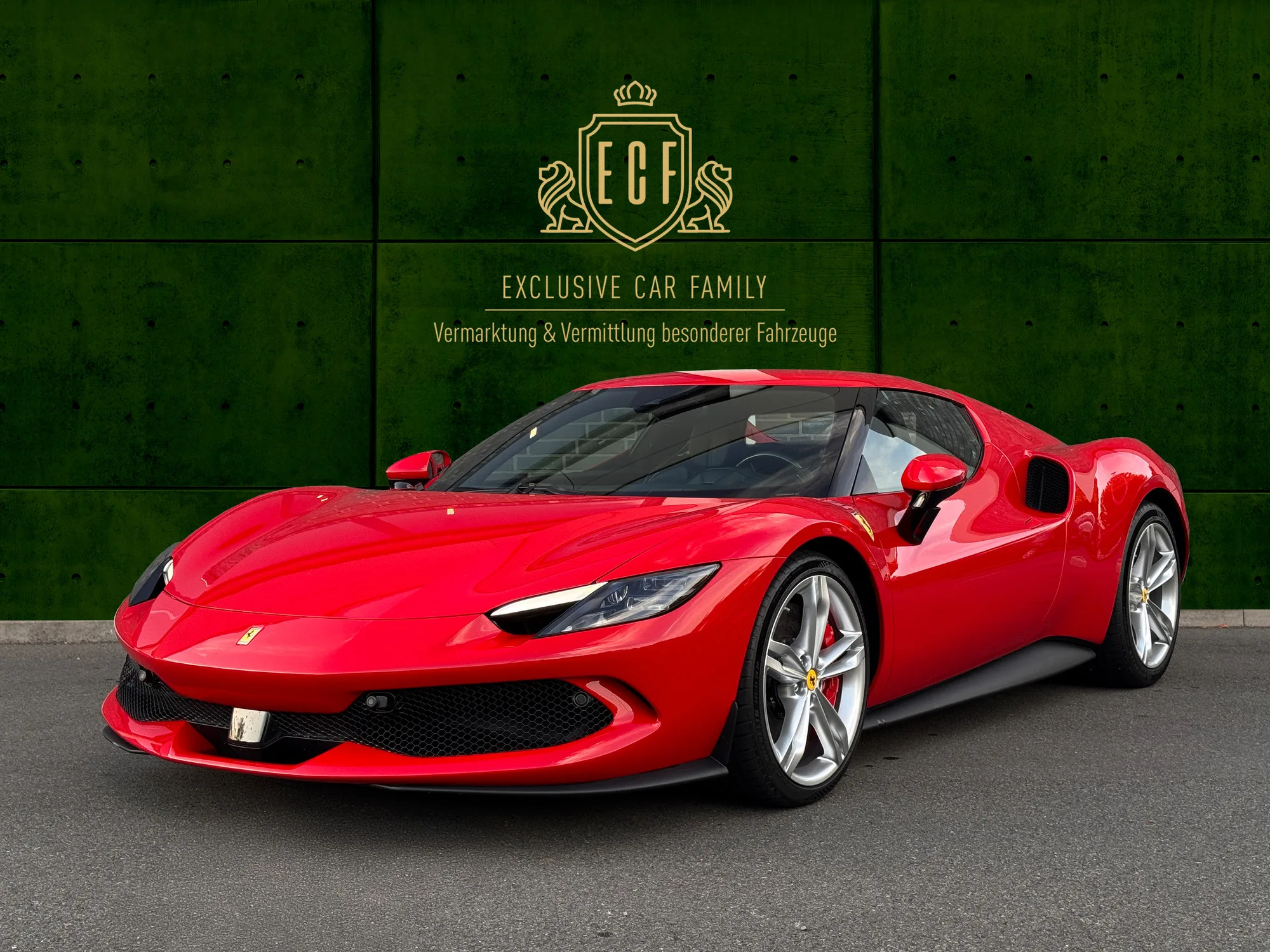 2024 Ferrari 296 GTB offered by a broker in Hessisch Oldendorf, Germany, main photo