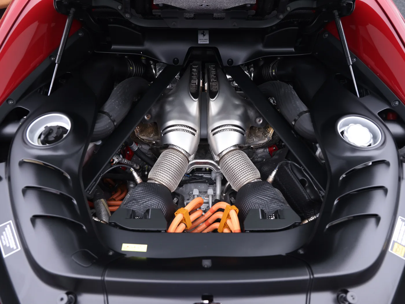 2024 Ferrari 296 GTB offered by a specialist dealer in Frankfurt am Main, Germany, photo 8 of 25