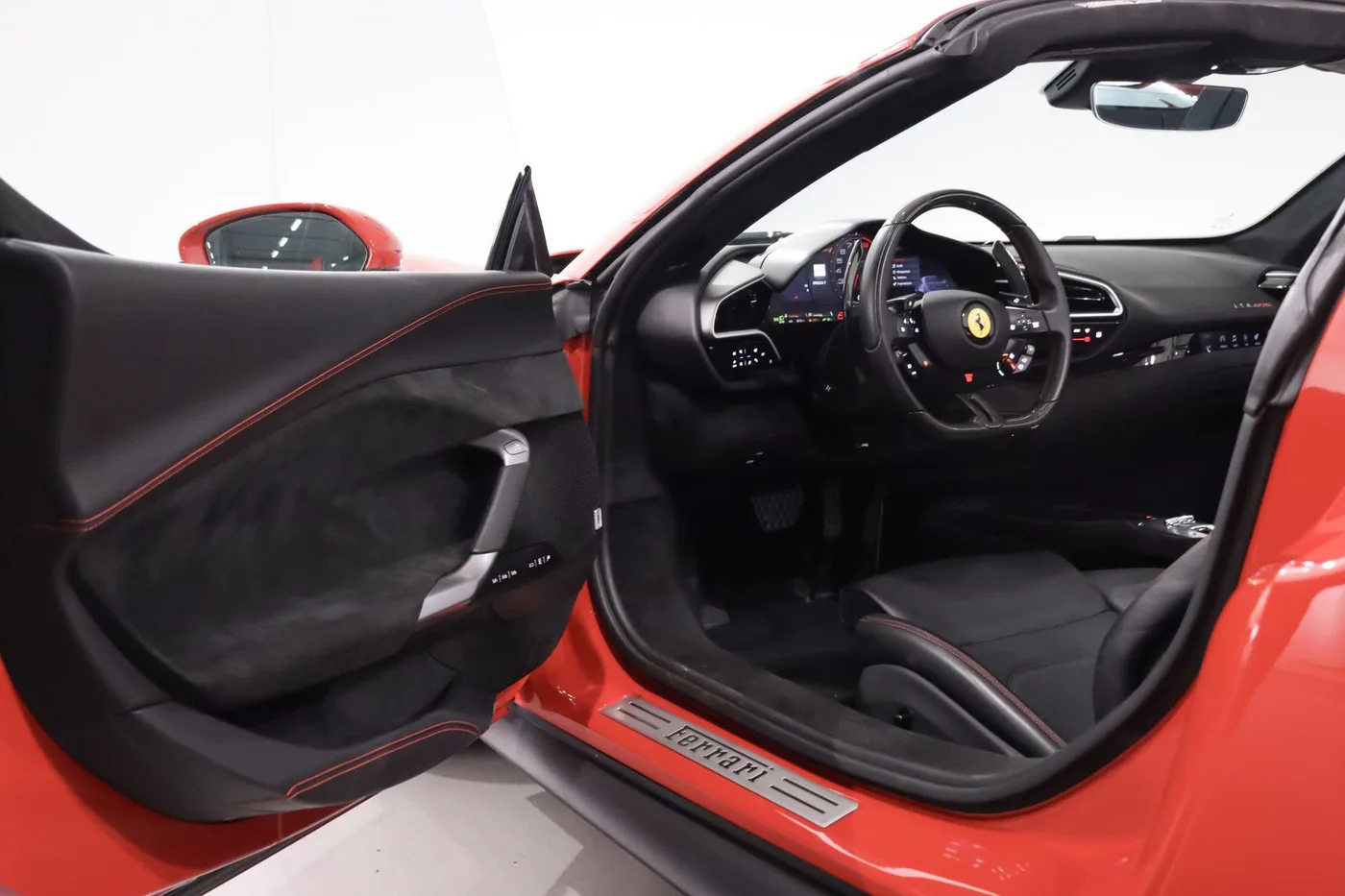 2024 Ferrari 296 GTS offered by a supercar dealer in Zibido San Giacomo, Italy, photo 11 of 21