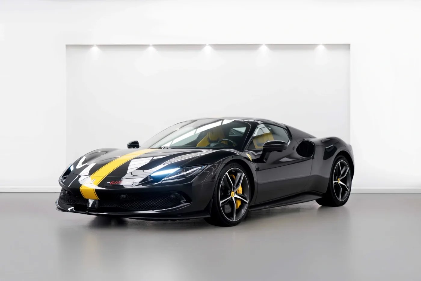 2024 Ferrari 296 GTS offered by a specialist dealer in Dubai, United Arab Emirates, photo 8 of 10