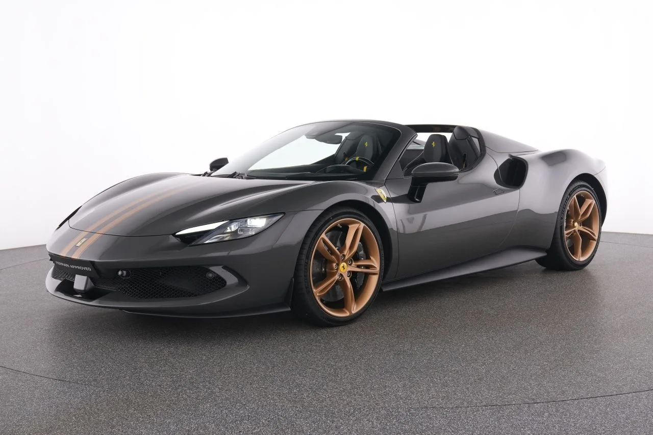 2024 Ferrari 296 GTS offered by a supercar dealer in Münster, Germany, main photo
