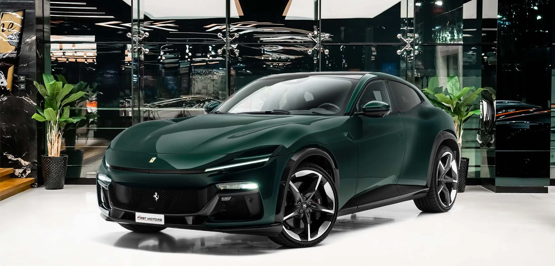 2024 Ferrari Purosangue angeboten von einem Fachhändler in Dubai, Vereinigte Arabische Emirate, Hauptfoto