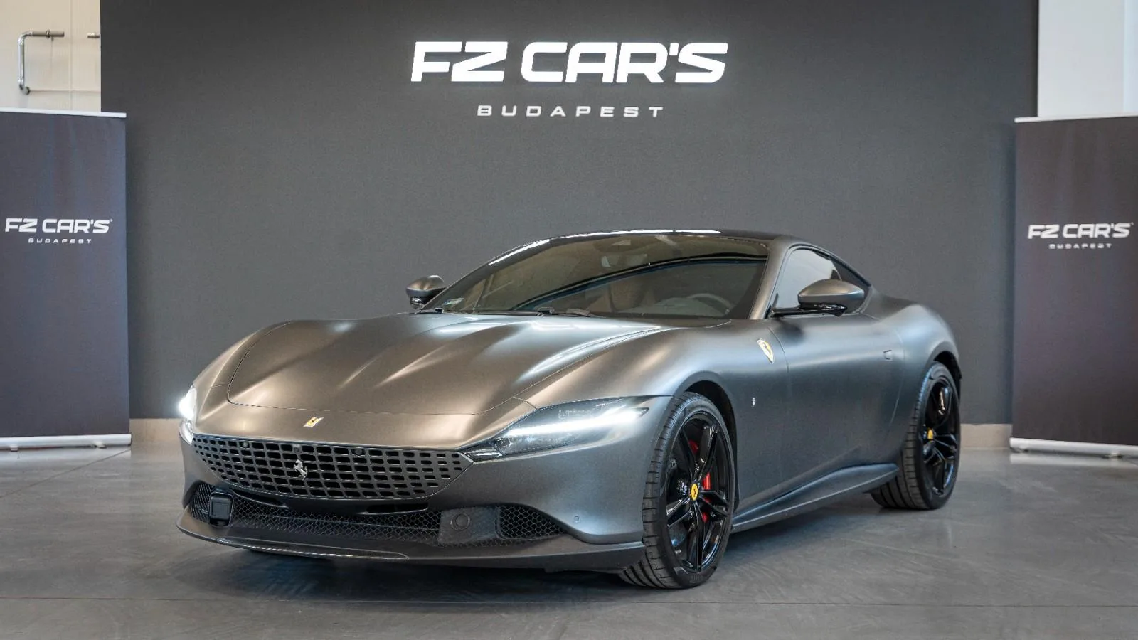 2024 Ferrari Roma proposée par un concessionnaire spécialisé à Budapest, Hongrie, photo principale