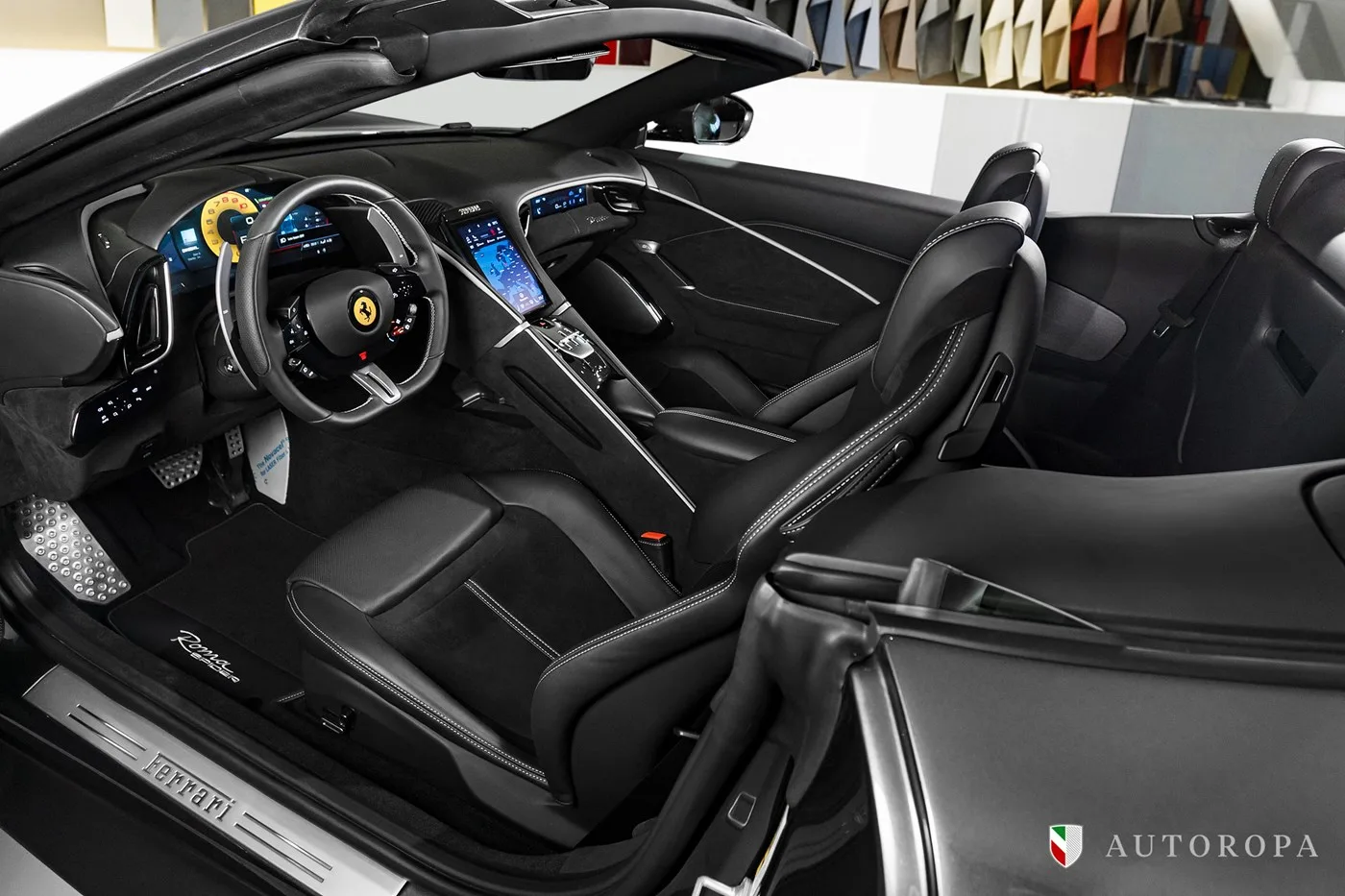 2024 Ferrari Roma Spider proposée par un concessionnaire agréé Ferrari et Maserati à Arlöv, Suède, photo 6 sur 10