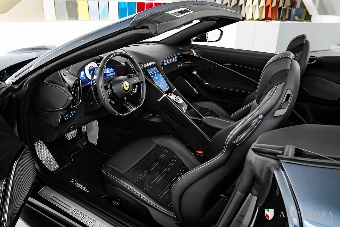 2024 Ferrari Roma Spider proposée par un concessionnaire agréé Ferrari et Maserati à Arlöv, Suède, photo 6 sur 10