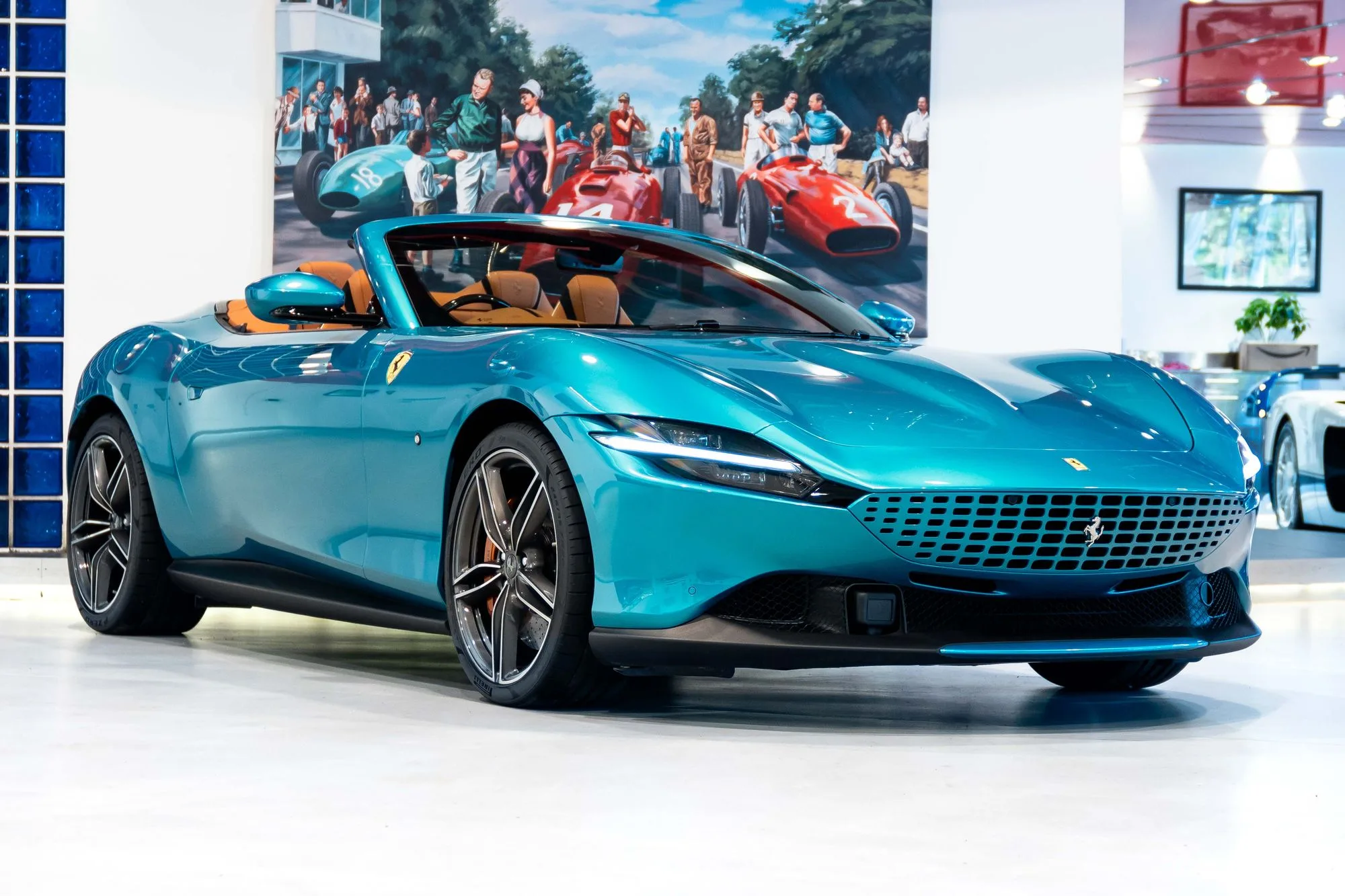 2024 Ferrari Roma Spider offered by a specialist dealer in London, United Kingdom, main photo