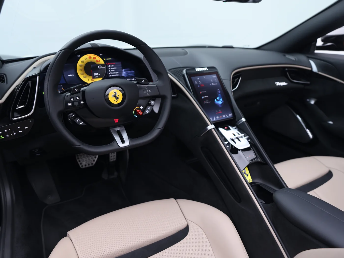 2024 Ferrari Roma Spider offered by a specialist dealer in Frankfurt am Main, Germany, photo 5 of 15