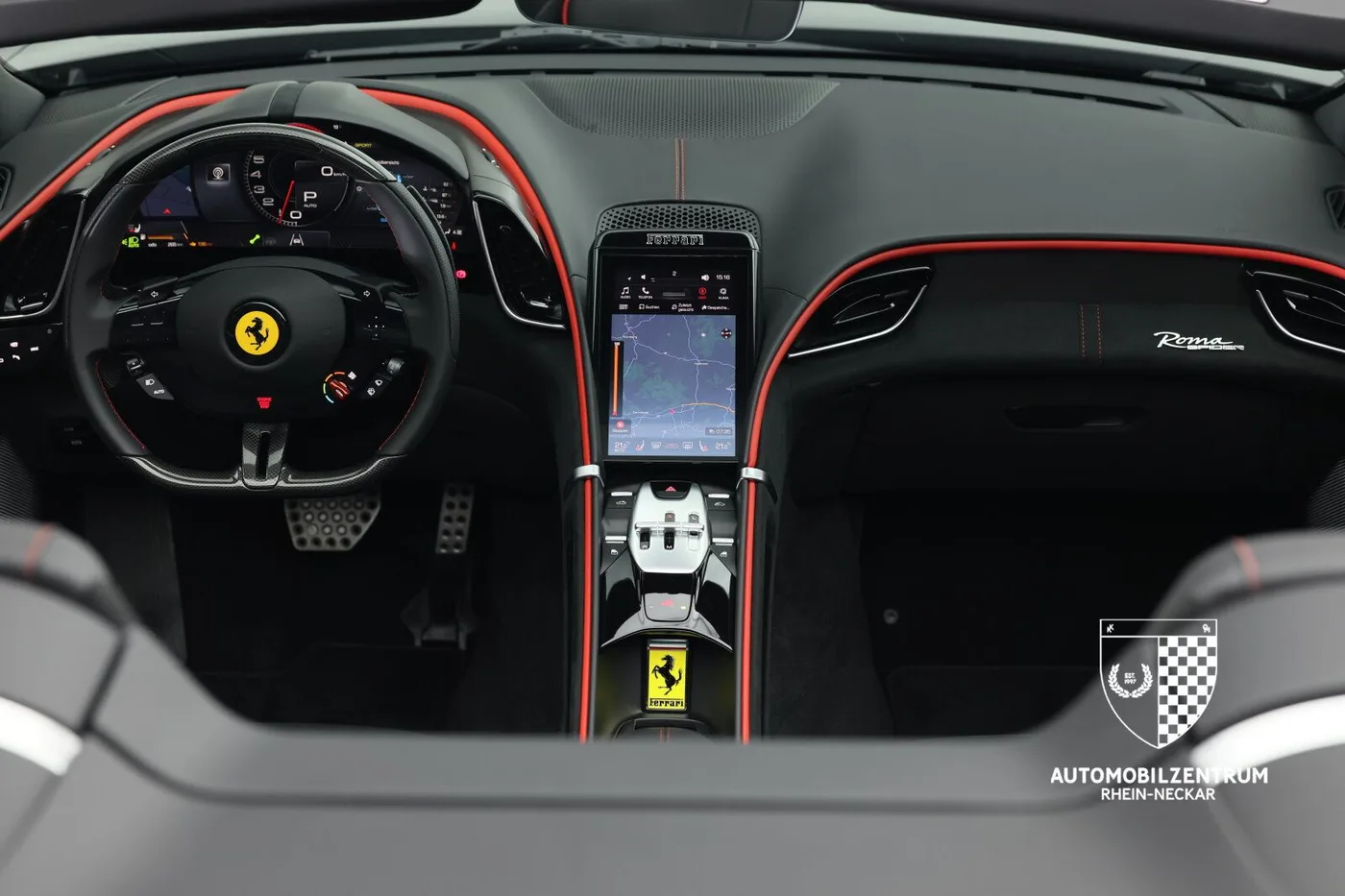 2024 Ferrari Roma Spider angeboten von einem Supersportwagenhändler in Viernheim, Deutschland, Foto 12 von 25