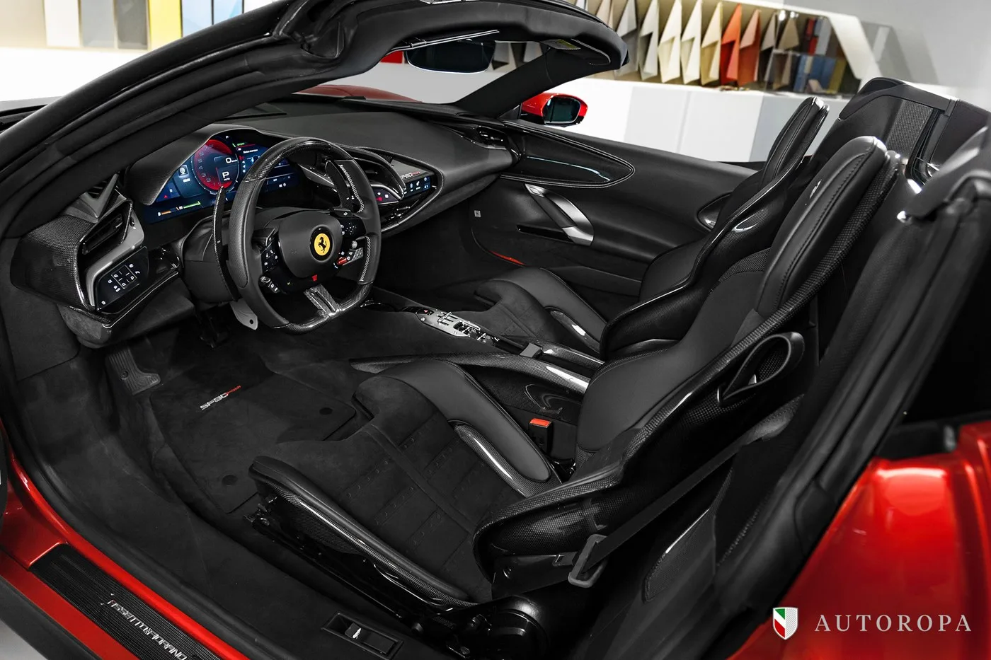 2024 Ferrari SF90 Spider Assetto Fiorano proposée par un concessionnaire agréé Ferrari et Maserati à Arlöv, Suède, photo 6 sur 10
