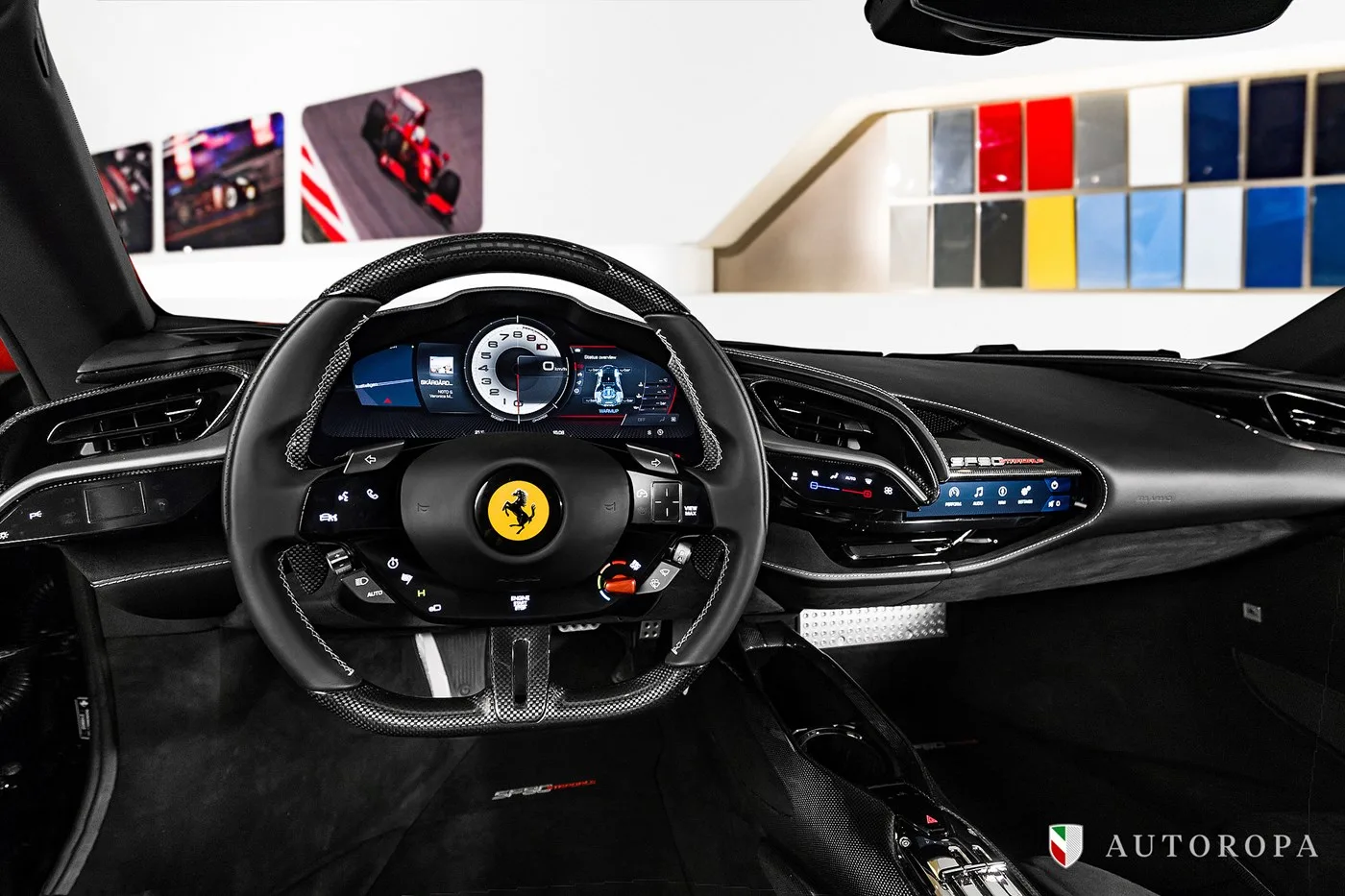 2024 Ferrari SF90 Stradale Assetto Fiorano proposée par un concessionnaire agréé Ferrari et Maserati à Arlöv, Suède, photo 7 sur 10