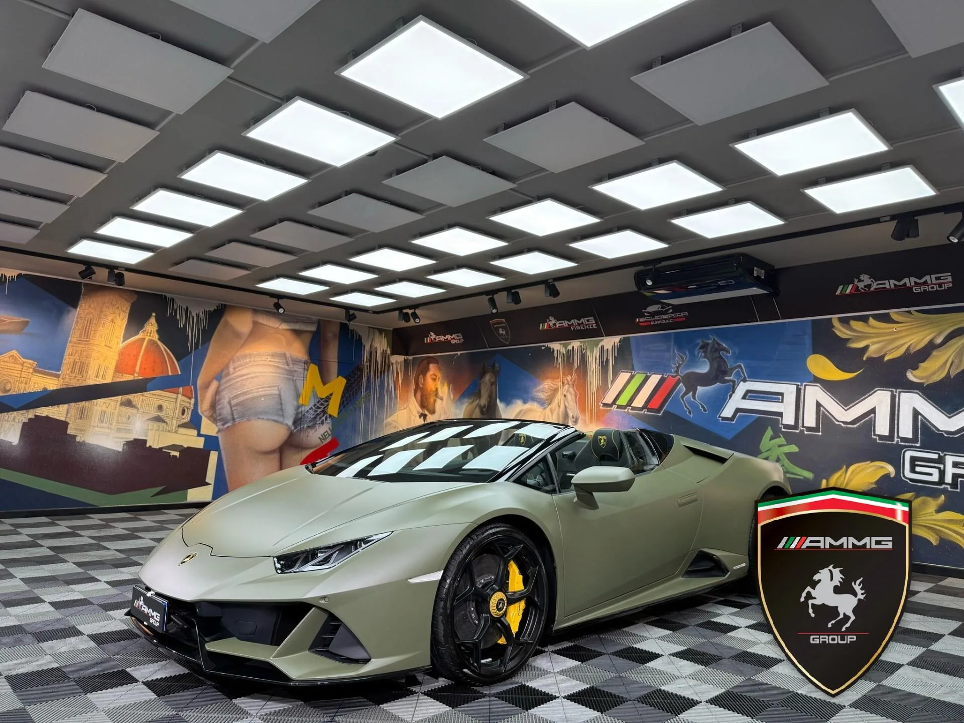 2024 Lamborghini Huracán EVO Spyder offered by a specialist dealer in Calenzano, Italy, main photo