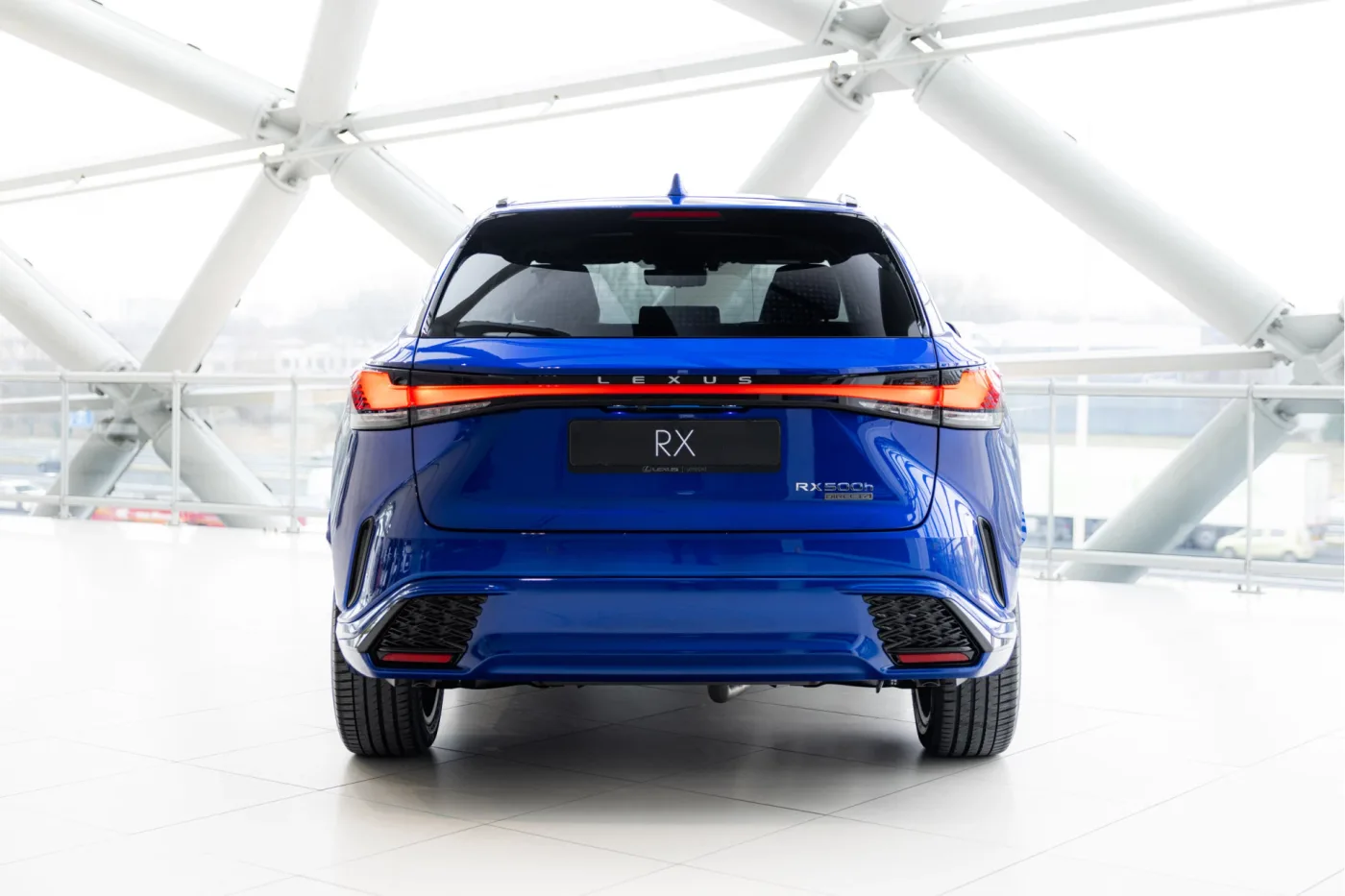 2024 Lexus RX 500h F Sport offered by an official McLaren and Morgan dealer in Utrecht, Netherlands, photo 3 of 25