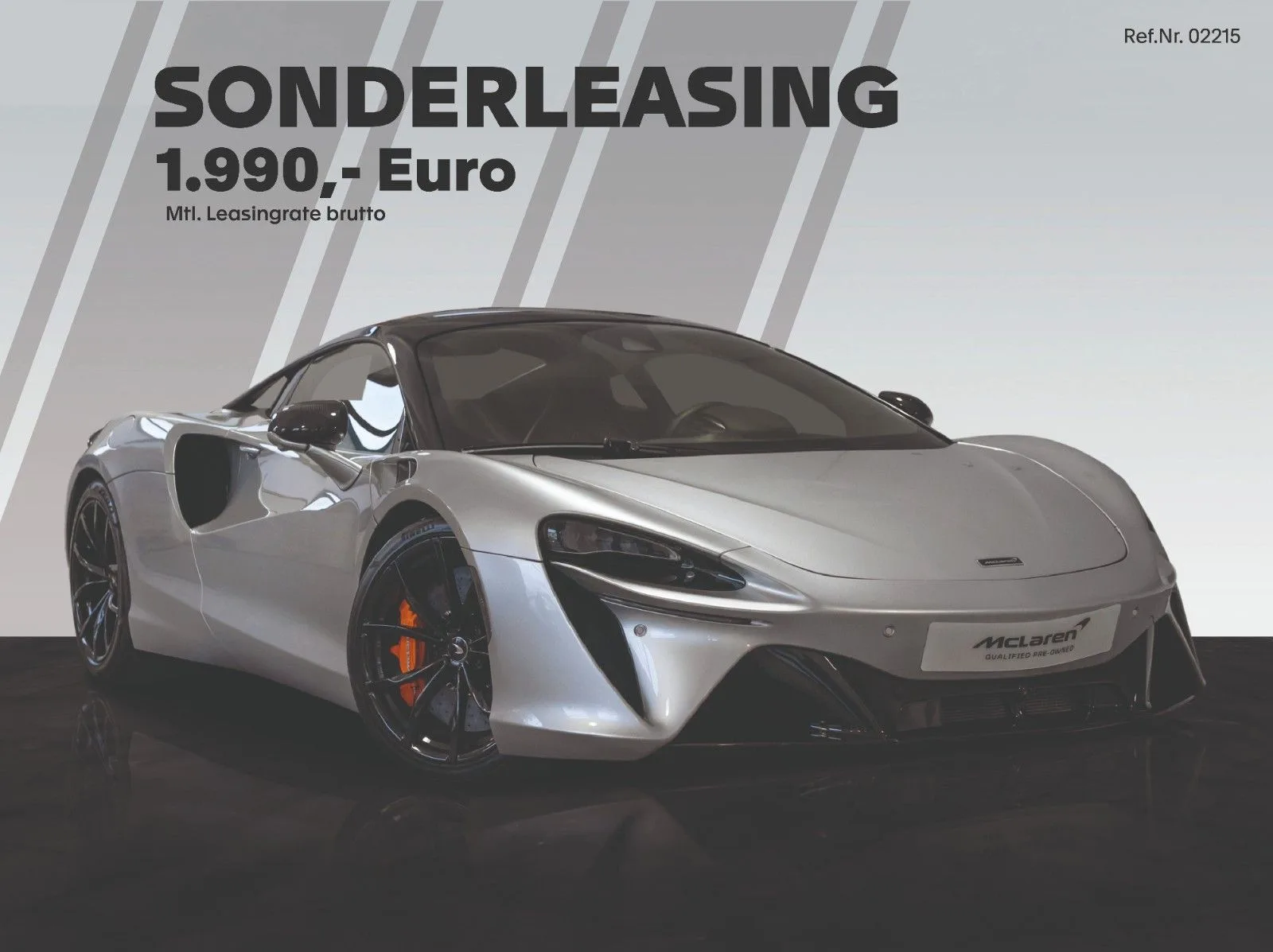 2024 McLaren Artura proposée par un concessionnaire agréé à Frankfurt, Allemagne, photo principale