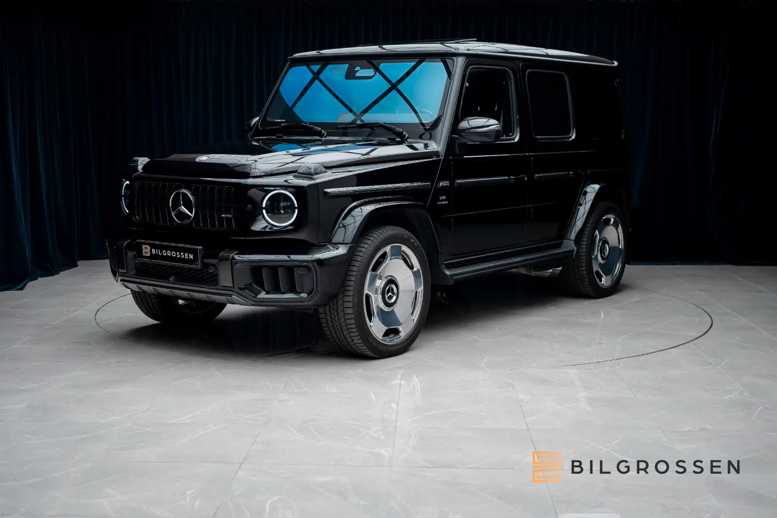 2024 Mercedes-AMG G 63 Superior Line proposée par un concessionnaire spécialisé à Täby, Suède, photo principale