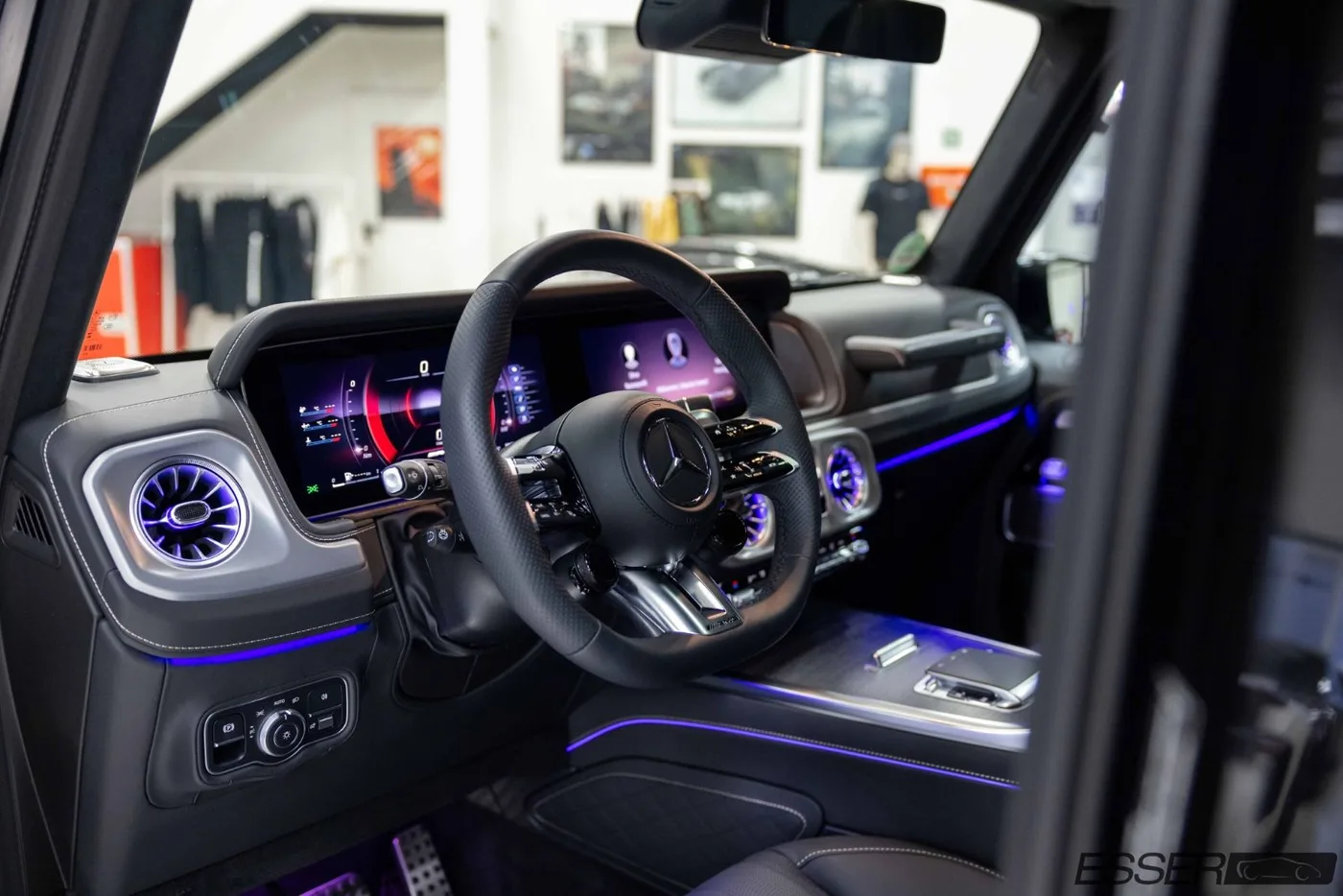 2024 Mercedes-AMG G 63 offered by a specialist dealer in Alsdorf, Germany, photo 8 of 10