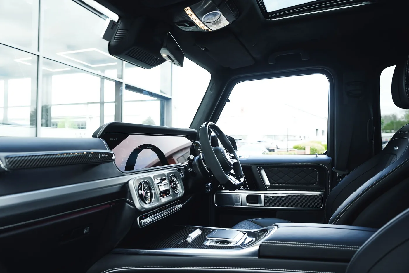 2024 Mercedes-AMG G 63 offered by a supercar dealer in Preston, United Kingdom, photo 21 of 25