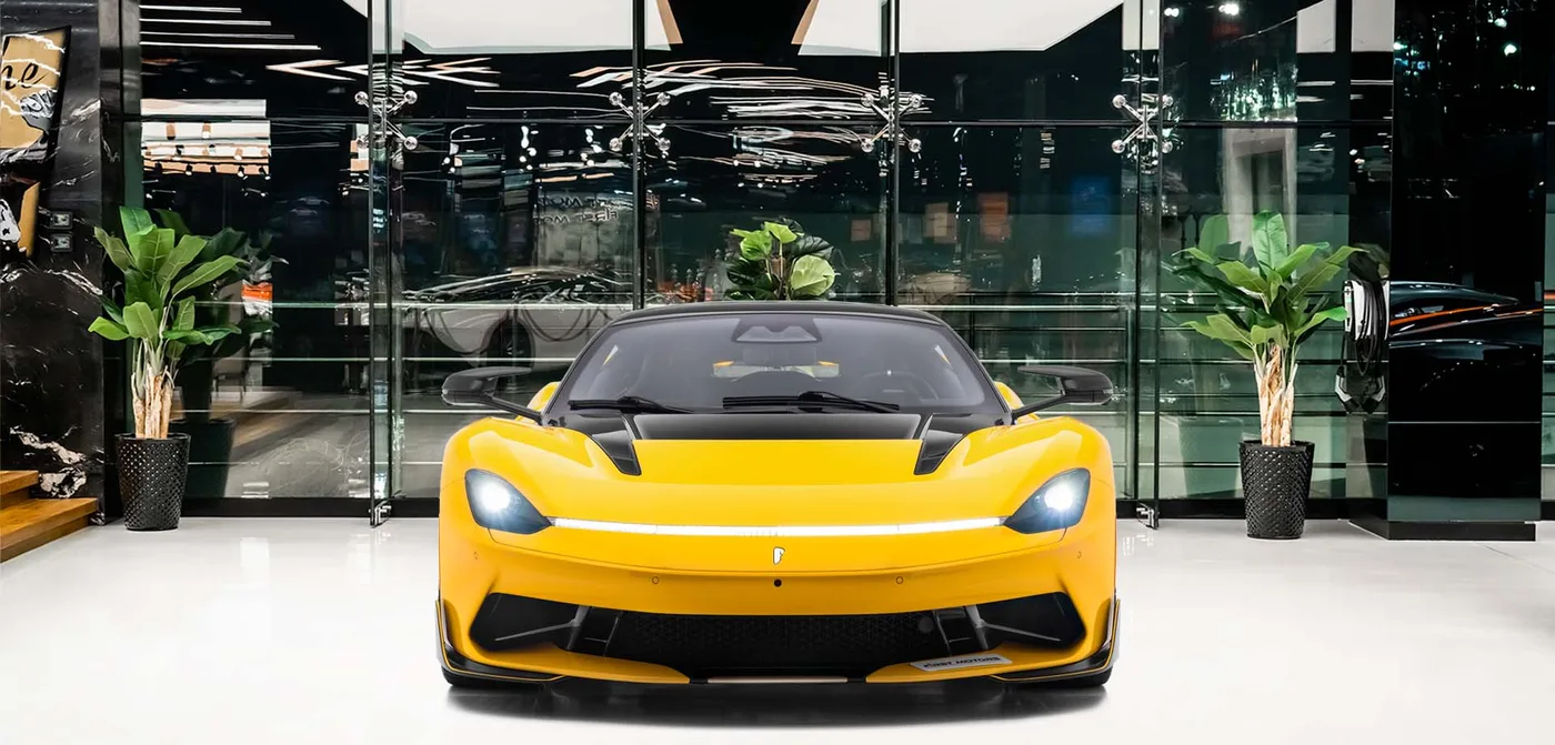 2024 Pininfarina Battista angeboten von einem Fachhändler in Dubai, Vereinigte Arabische Emirate, Außenansicht 3