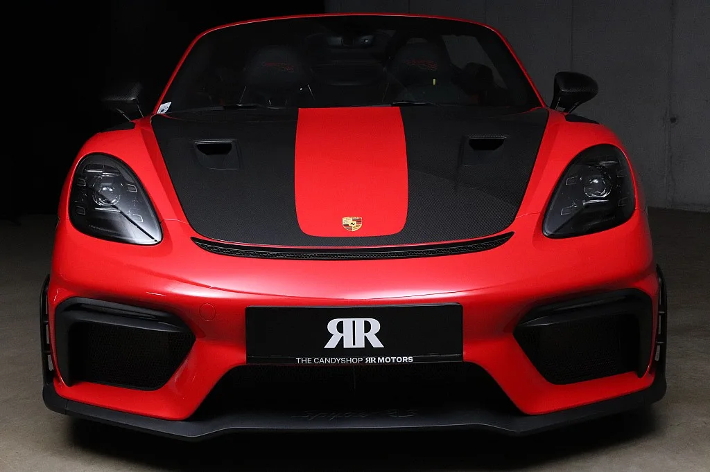 2024 Porsche 718 Spyder RS Weissach package offered by a specialist dealer in Unterweitersdorf, Austria, photo 12 of 15