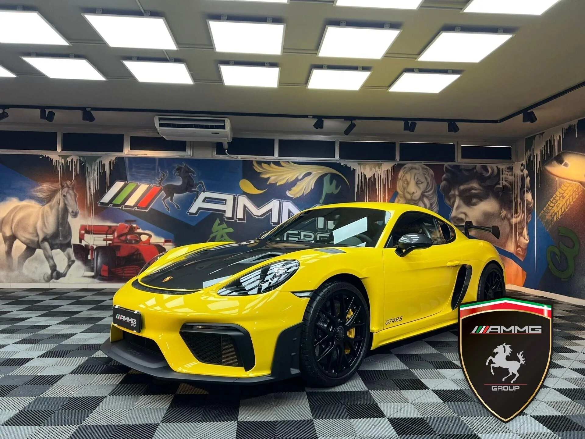 2024 Porsche 718 Cayman GT4 RS Weissach offered by a specialist dealer in Calenzano, Italy, main photo