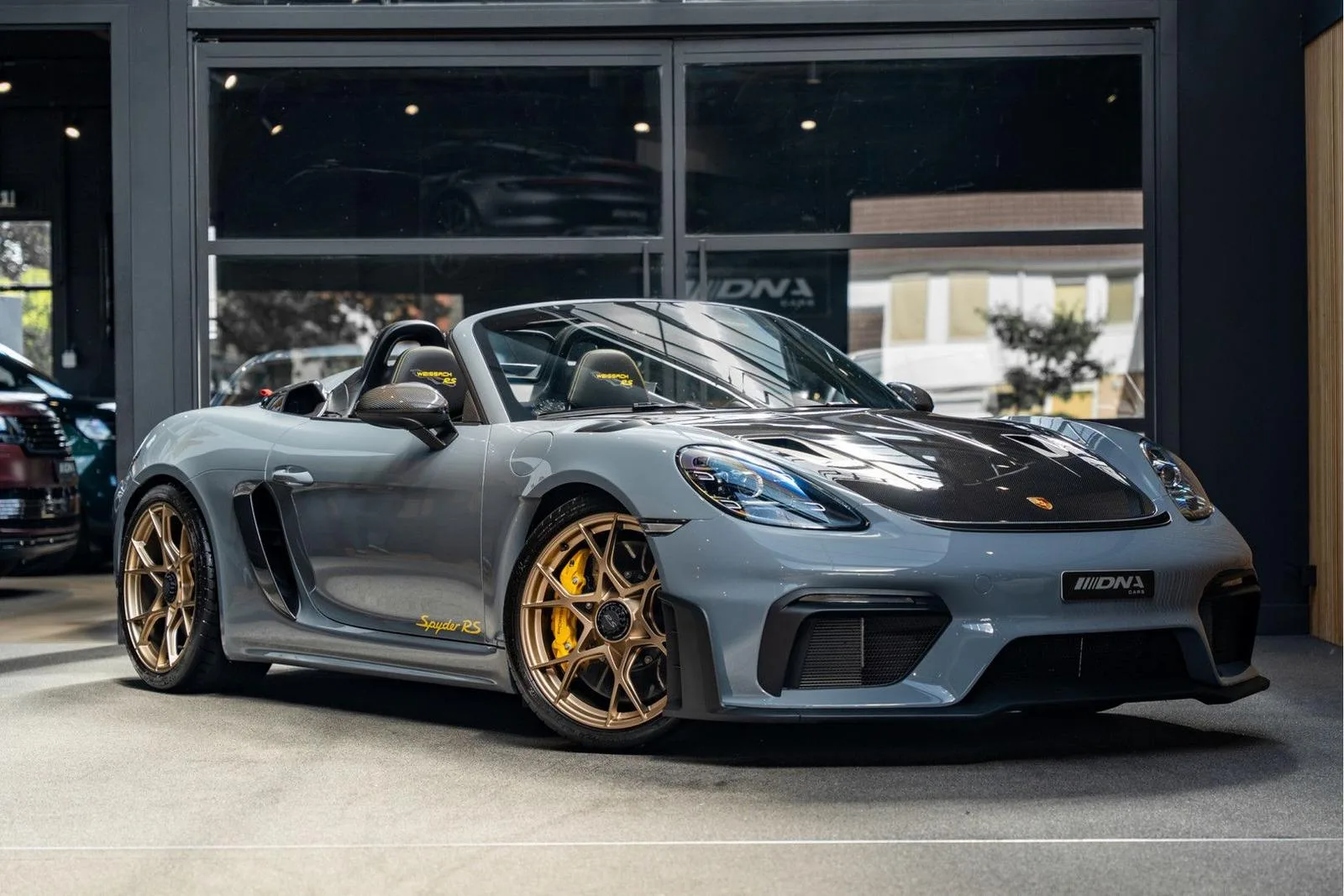 2024 Porsche 718 Spyder RS Weissach offered by a specialist dealer in Naarden, Netherlands, main photo