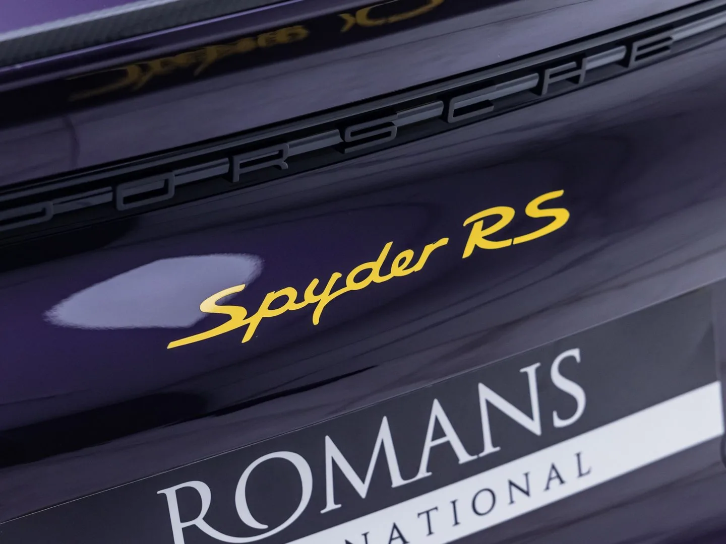 2024 Porsche 718 Spyder RS, 15/30
