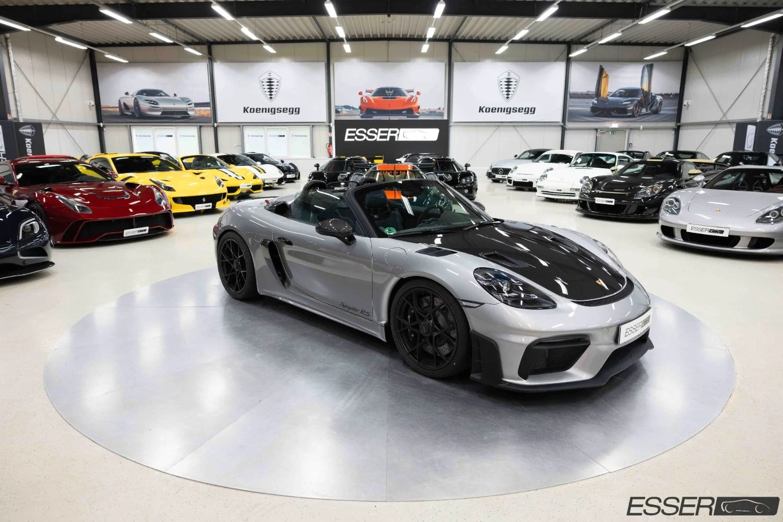 2024 Porsche 718 Spyder RS Weissach package angeboten von einem Fachhändler in Alsdorf, Deutschland, Hauptfoto