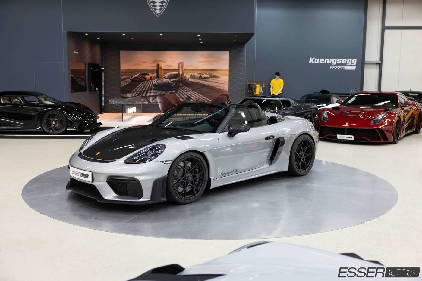 2024 Porsche 718 Spyder RS Weissach package proposée par un concessionnaire spécialisé à Alsdorf, Allemagne, photo 4 sur 10