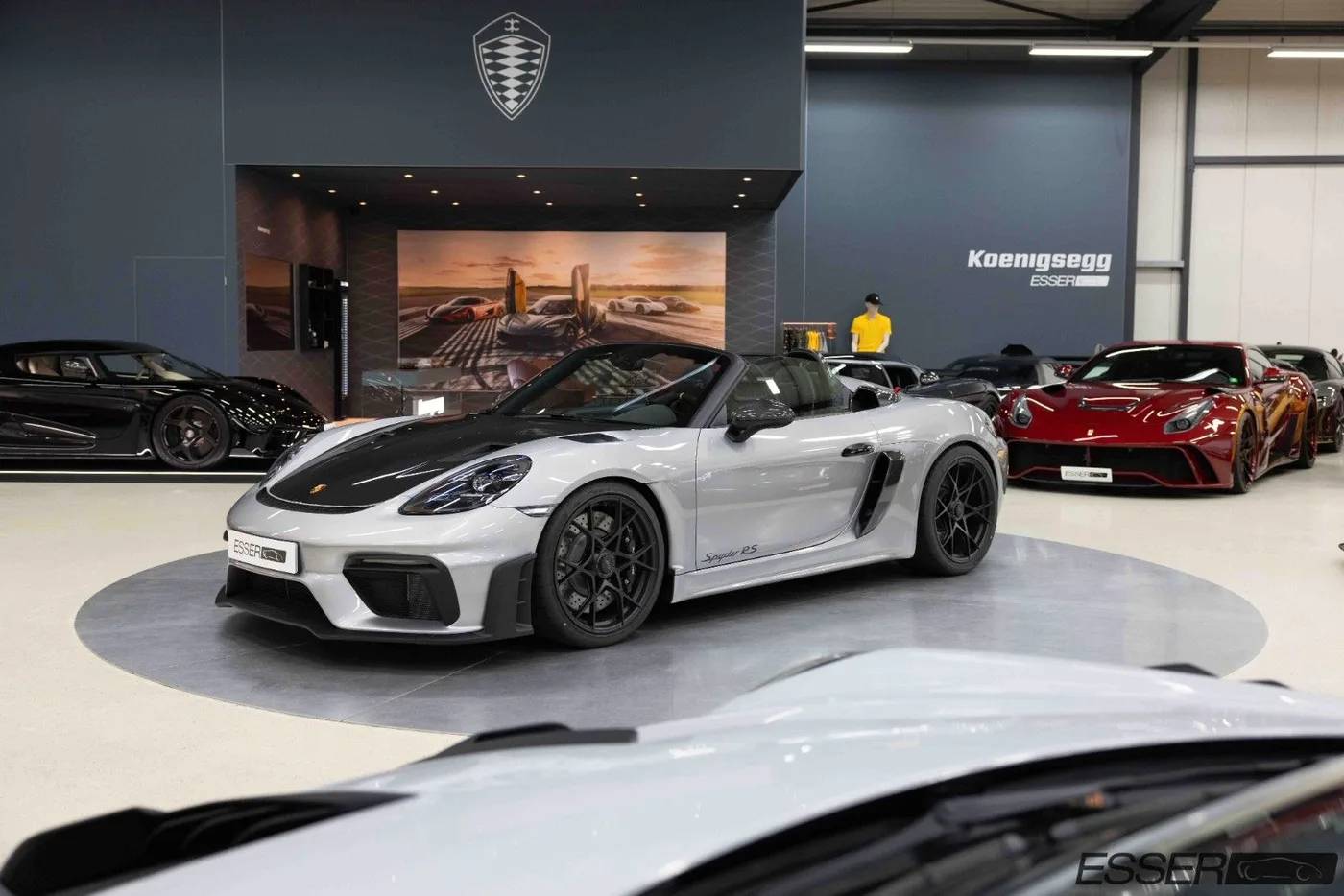 2024 Porsche 718 Spyder RS Weissach package proposée par un concessionnaire spécialisé à Alsdorf, Allemagne, photo 5 sur 10