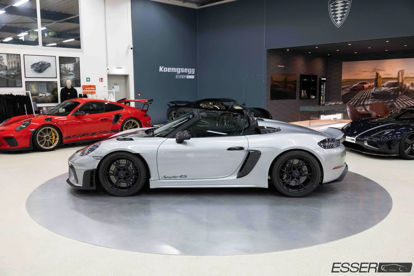 2024 Porsche 718 Spyder RS Weissach package proposée par un concessionnaire spécialisé à Alsdorf, Allemagne, photo 6 sur 10