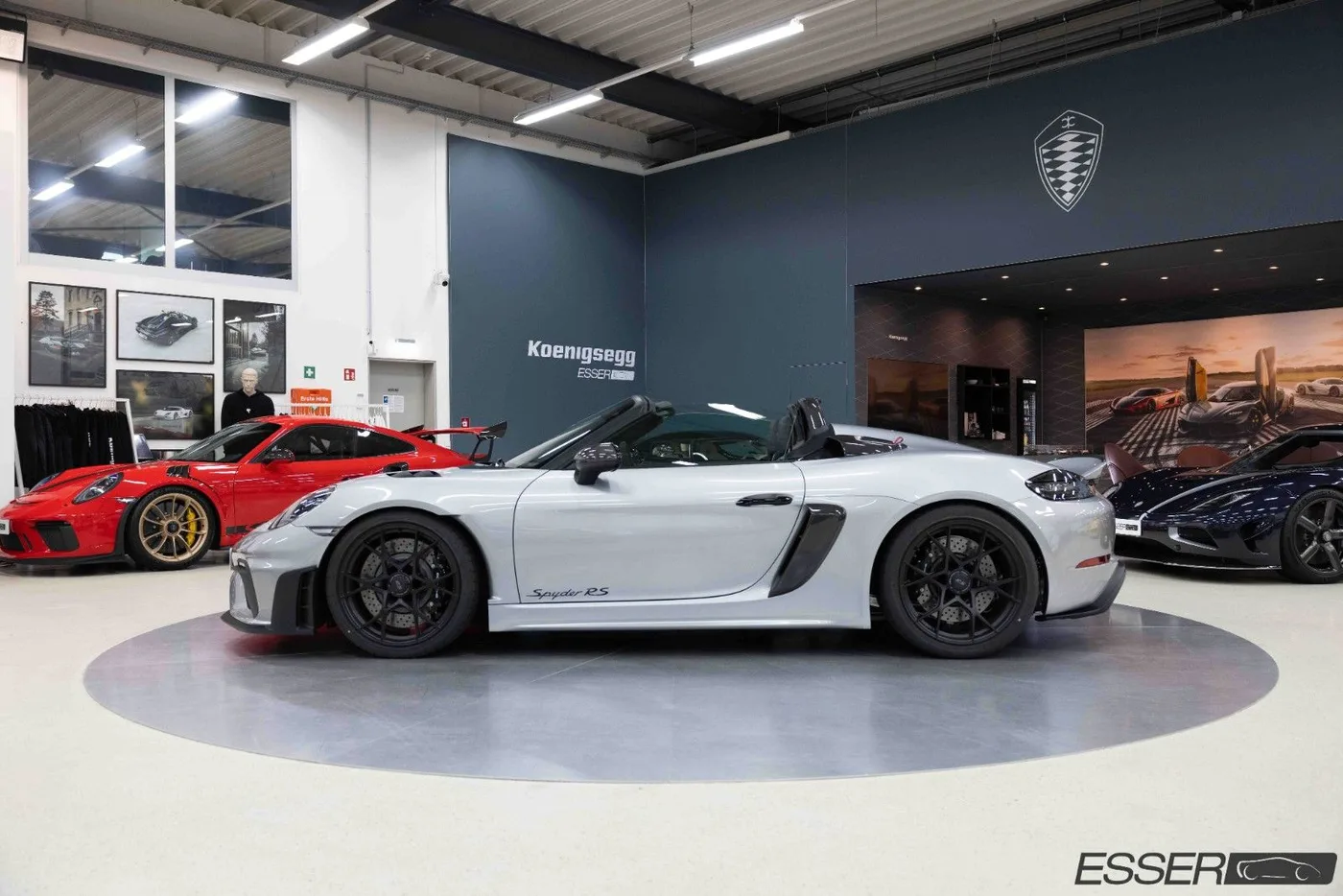 2024 Porsche 718 Spyder RS Weissach package proposée par un concessionnaire spécialisé à Alsdorf, Allemagne, photo 7 sur 10