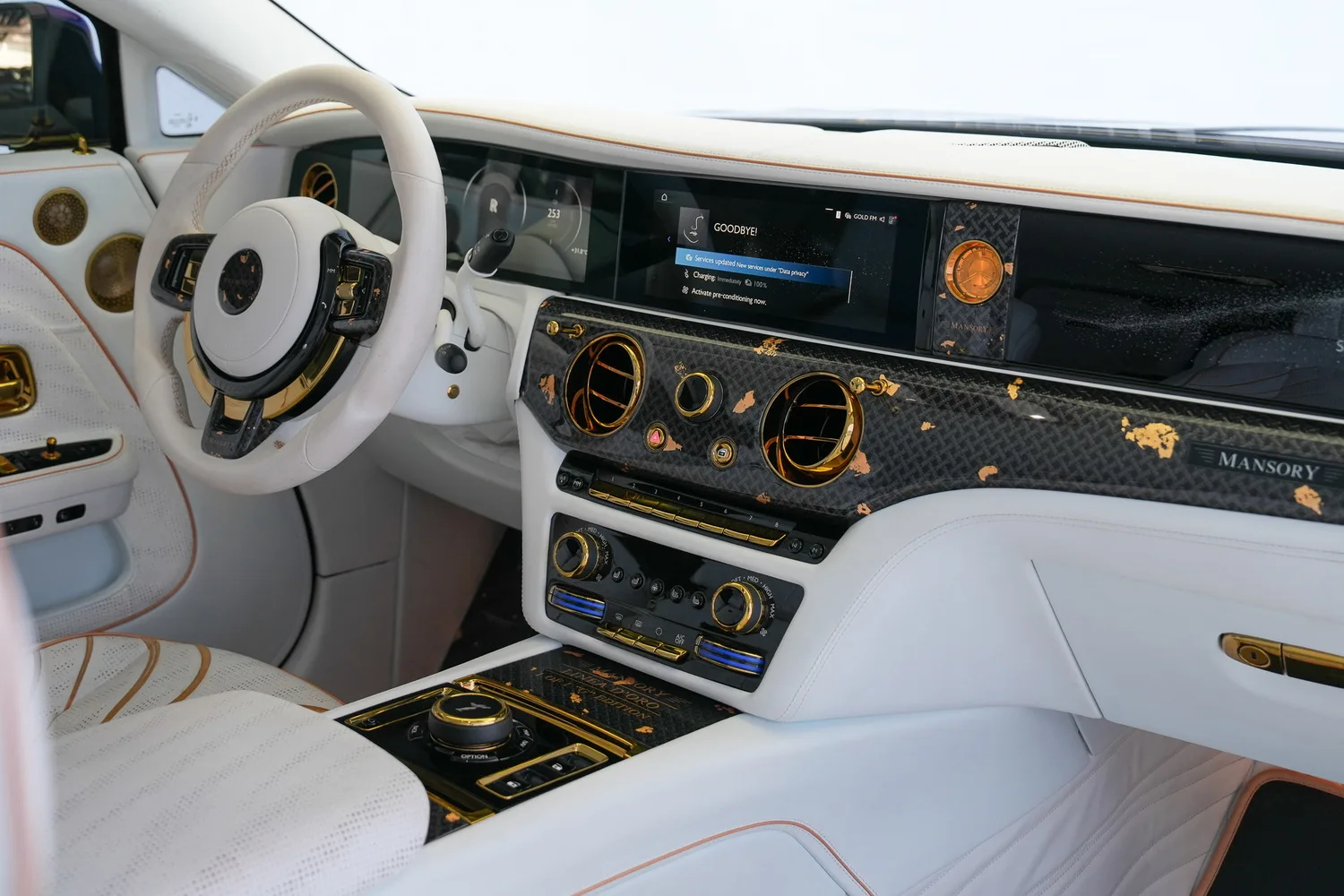 2024 Rolls-Royce Spectre by Mansory Linea d'Oro, 13/19