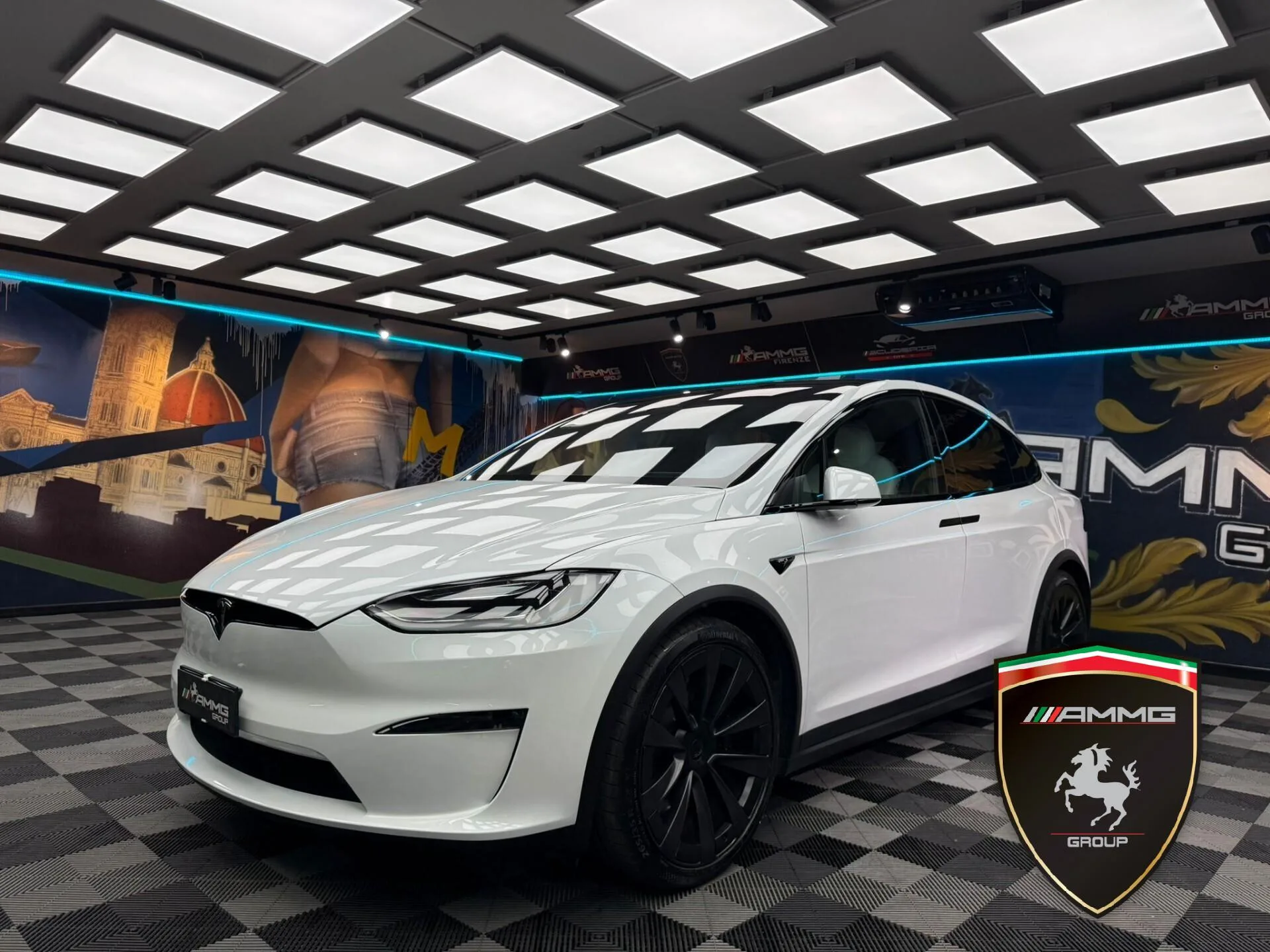 2024 Tesla Model X Long Range angeboten von einem Fachhändler in Calenzano, Italien, Hauptfoto