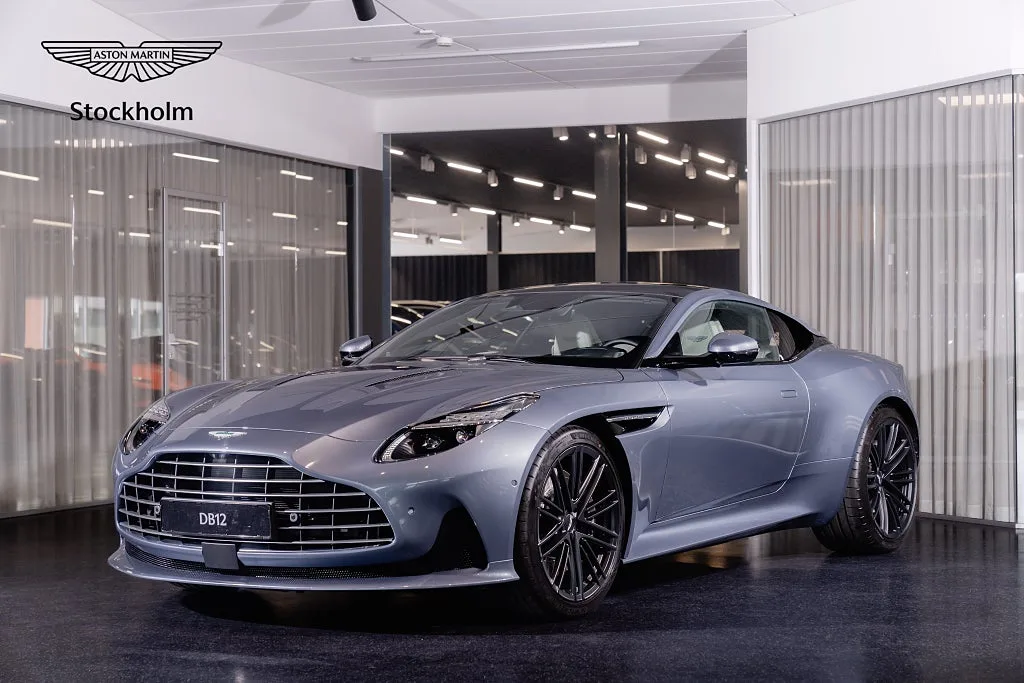 2025 Aston Martin DB12 offered by an authorised dealer in Järfälla, Sweden, main photo