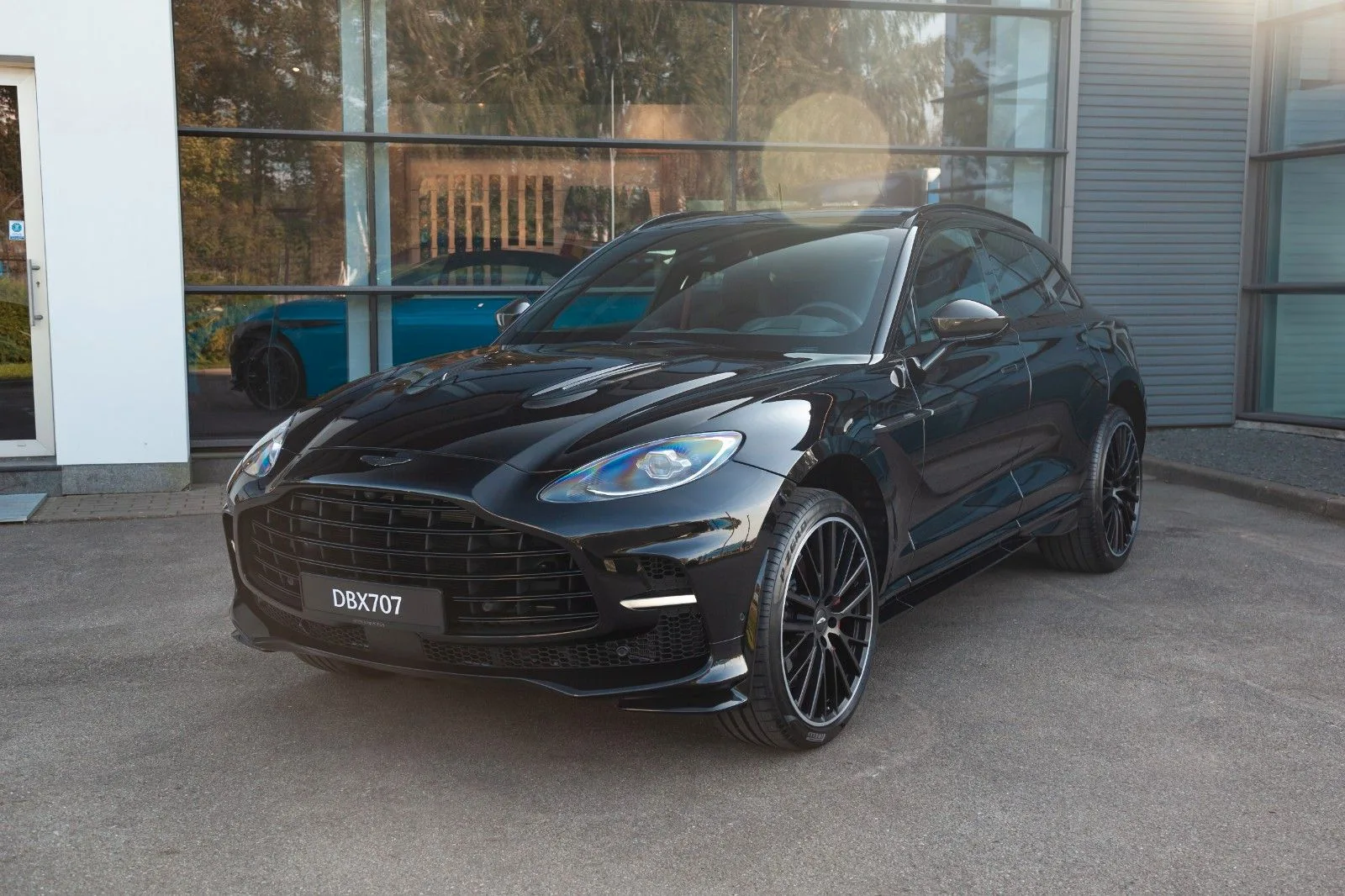 2025 Aston Martin DBX 707 offered by a supercar dealer in Riga, Latvia, main photo