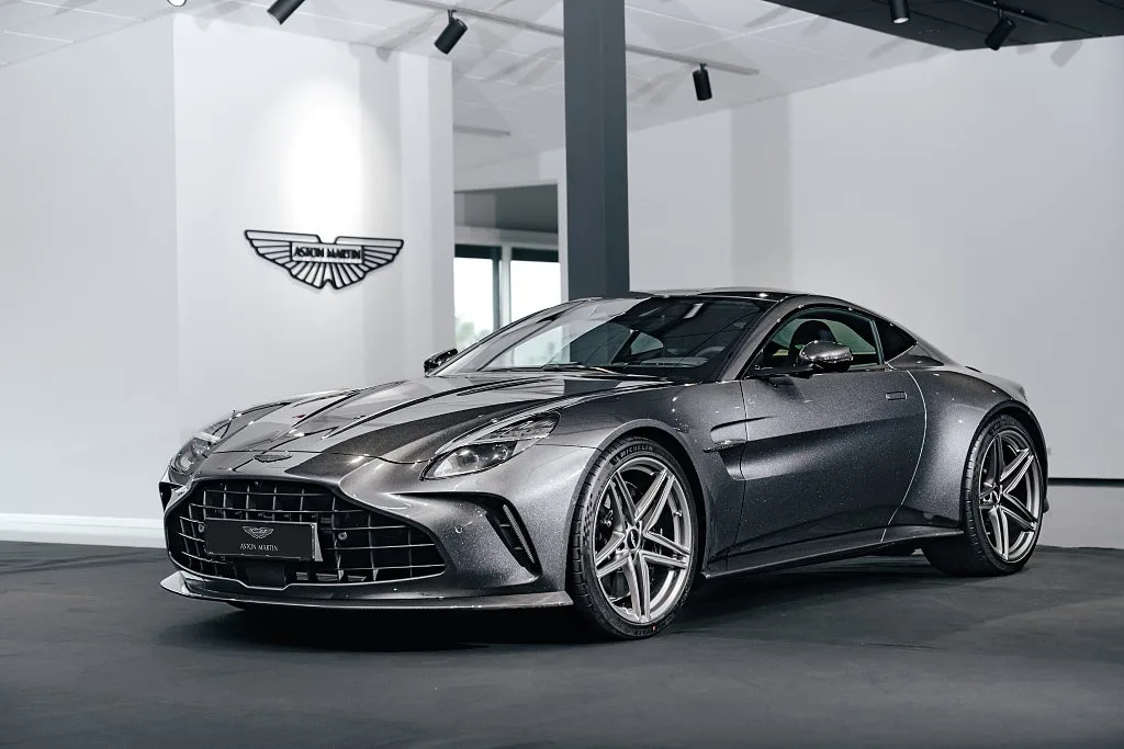 2025 Aston Martin Vantage offered by an authorised dealer in Järfälla, Sweden, main photo
