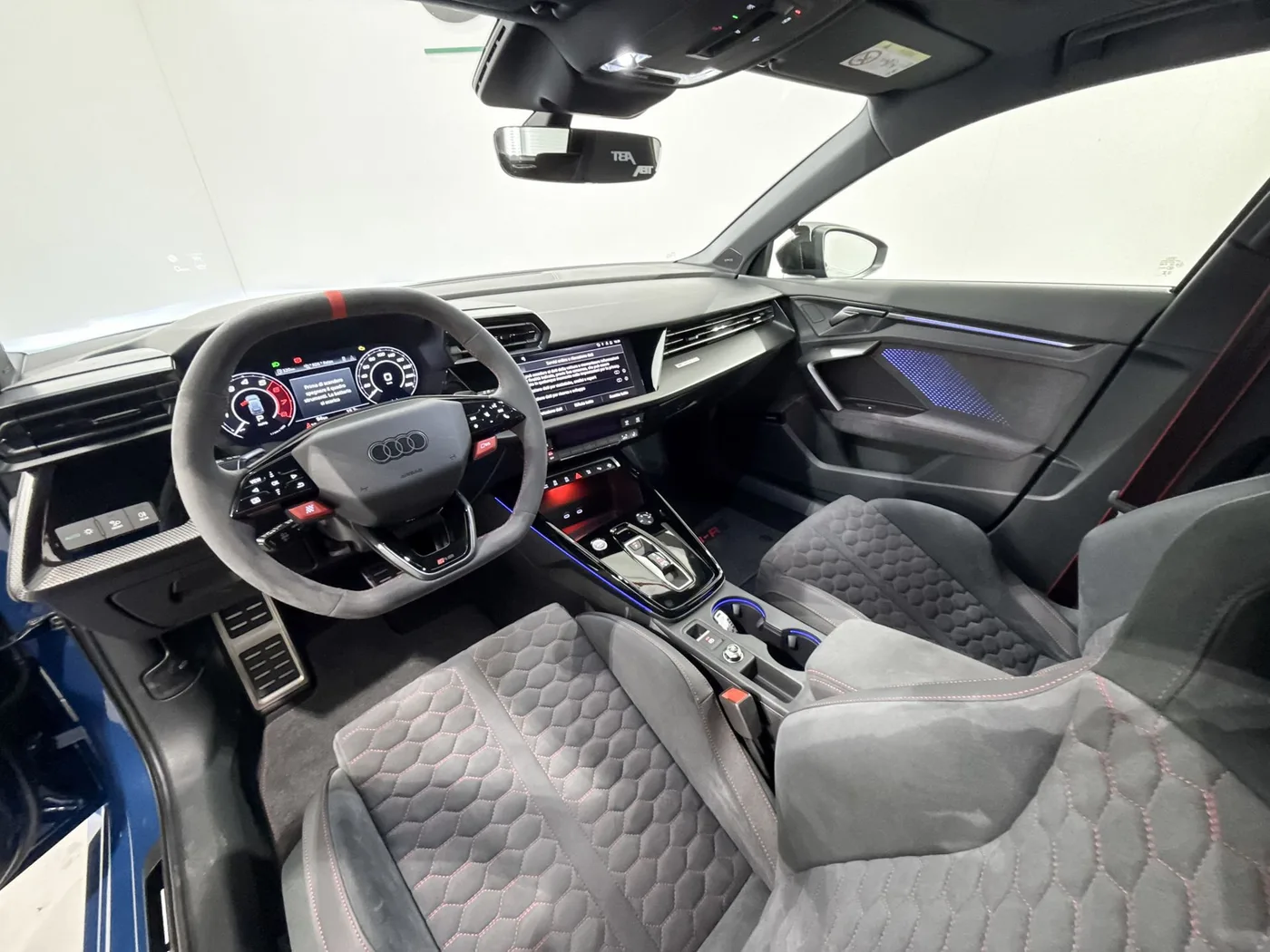 2025 Audi RS3 Sportback offered by a supercar dealer in Zibido San Giacomo, Italy, photo 15 of 25