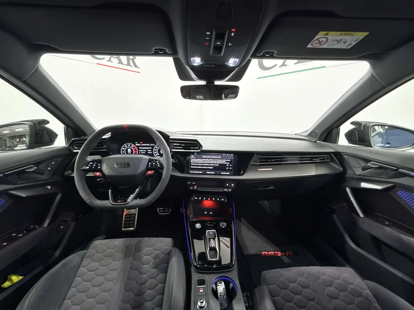 2025 Audi RS3 Sportback offered by a supercar dealer in Zibido San Giacomo, Italy, photo 16 of 25