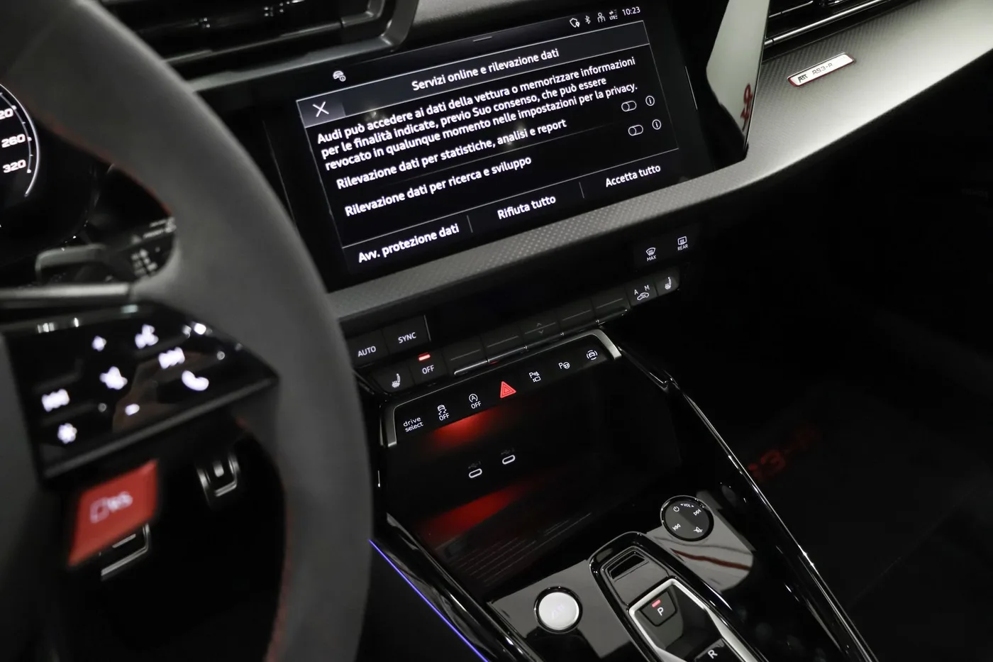 2025 Audi RS3 Sportback offered by a supercar dealer in Zibido San Giacomo, Italy, photo 22 of 25